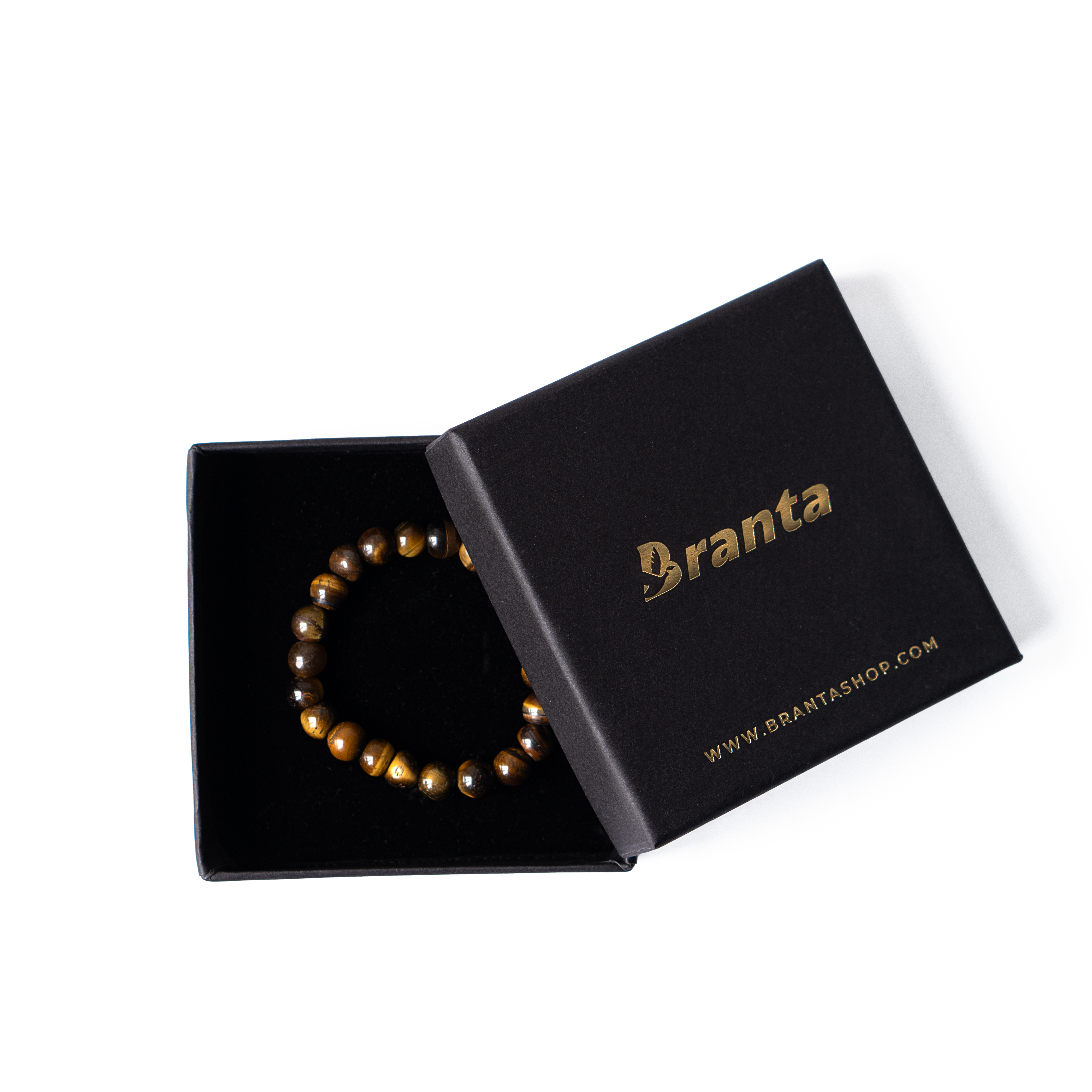 brantashop Natural Pearl Tiger Eye Bracelet For Men - view 5