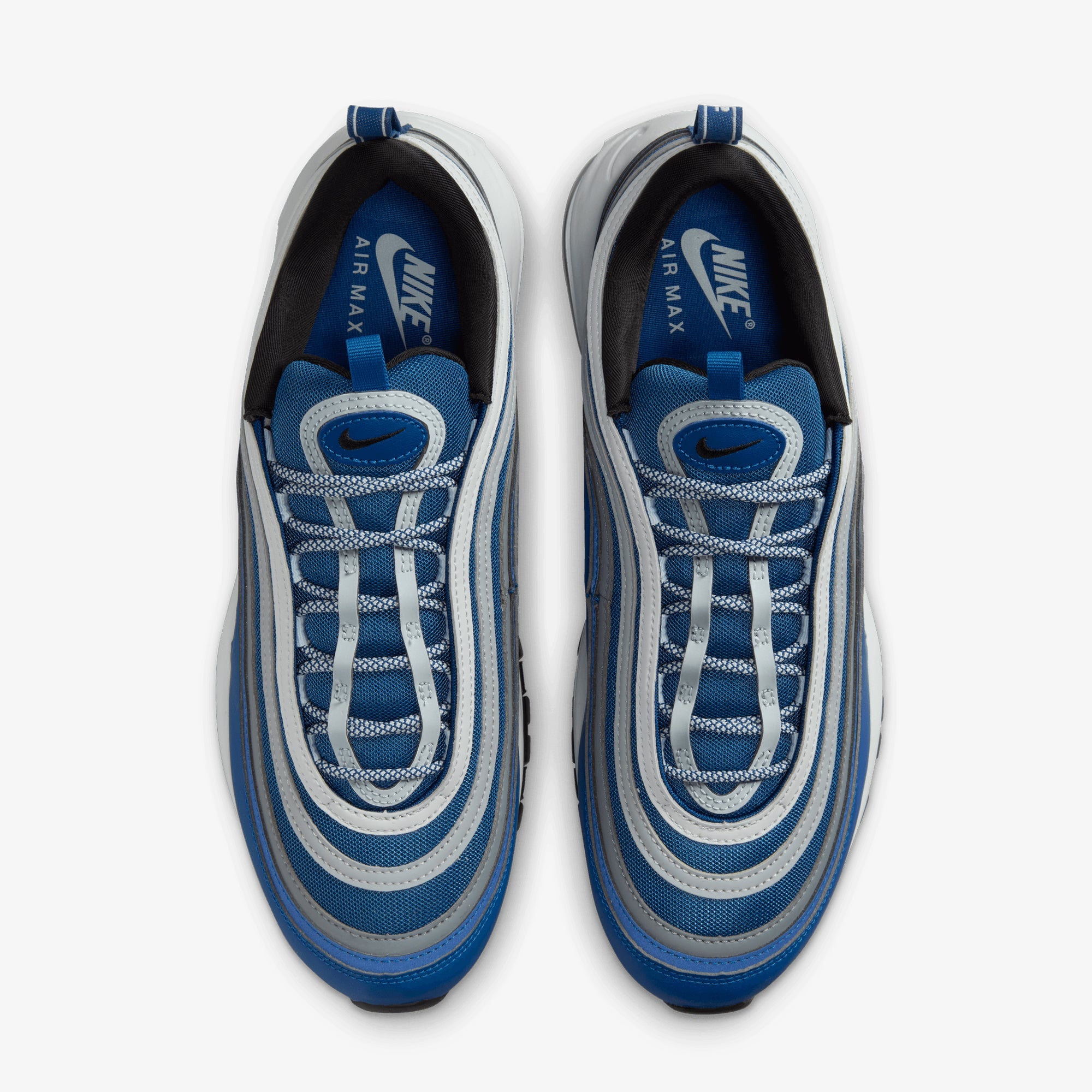 Nike | AIR MAX 97 { COURT BLUE/GLACIER BLUE-PURE PLATINUM - view 2