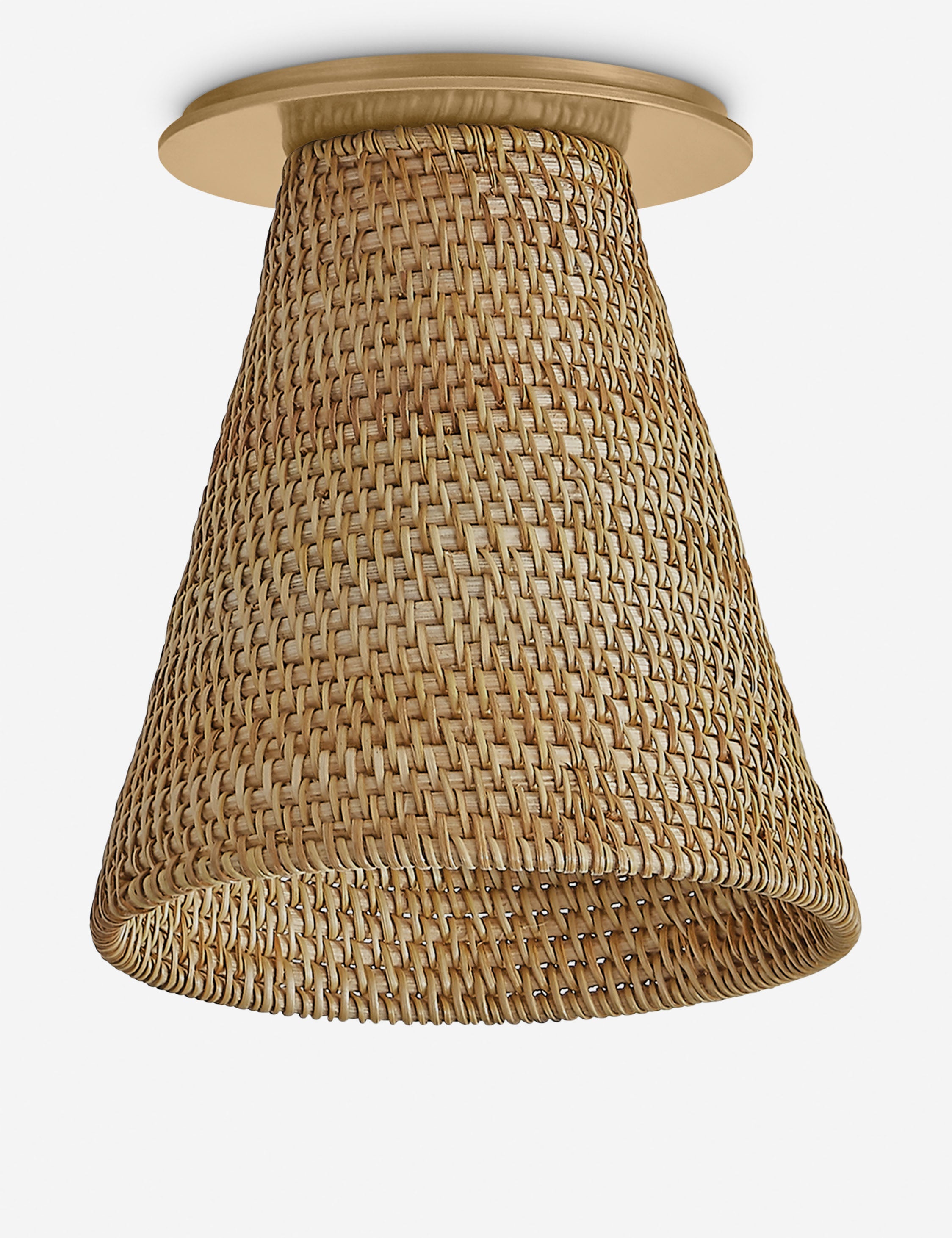 Lulu and Georgia Genet Flush Mount Light – Natural