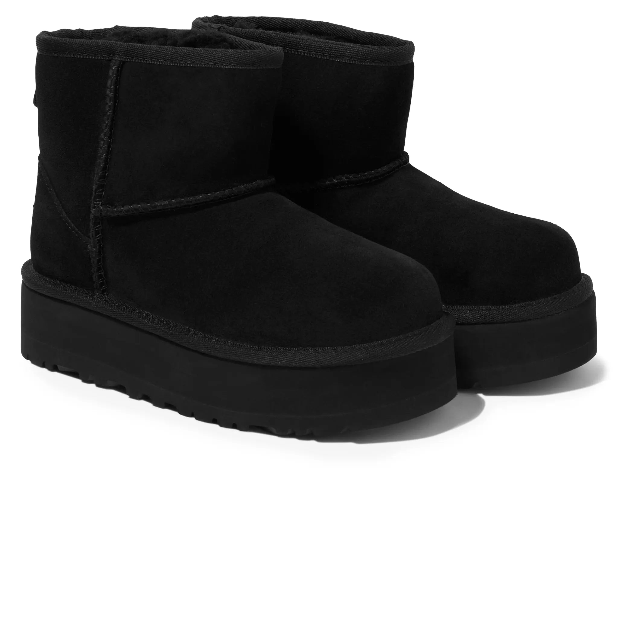 UGG Classic Mini Platform Girls Black Boots - view 2