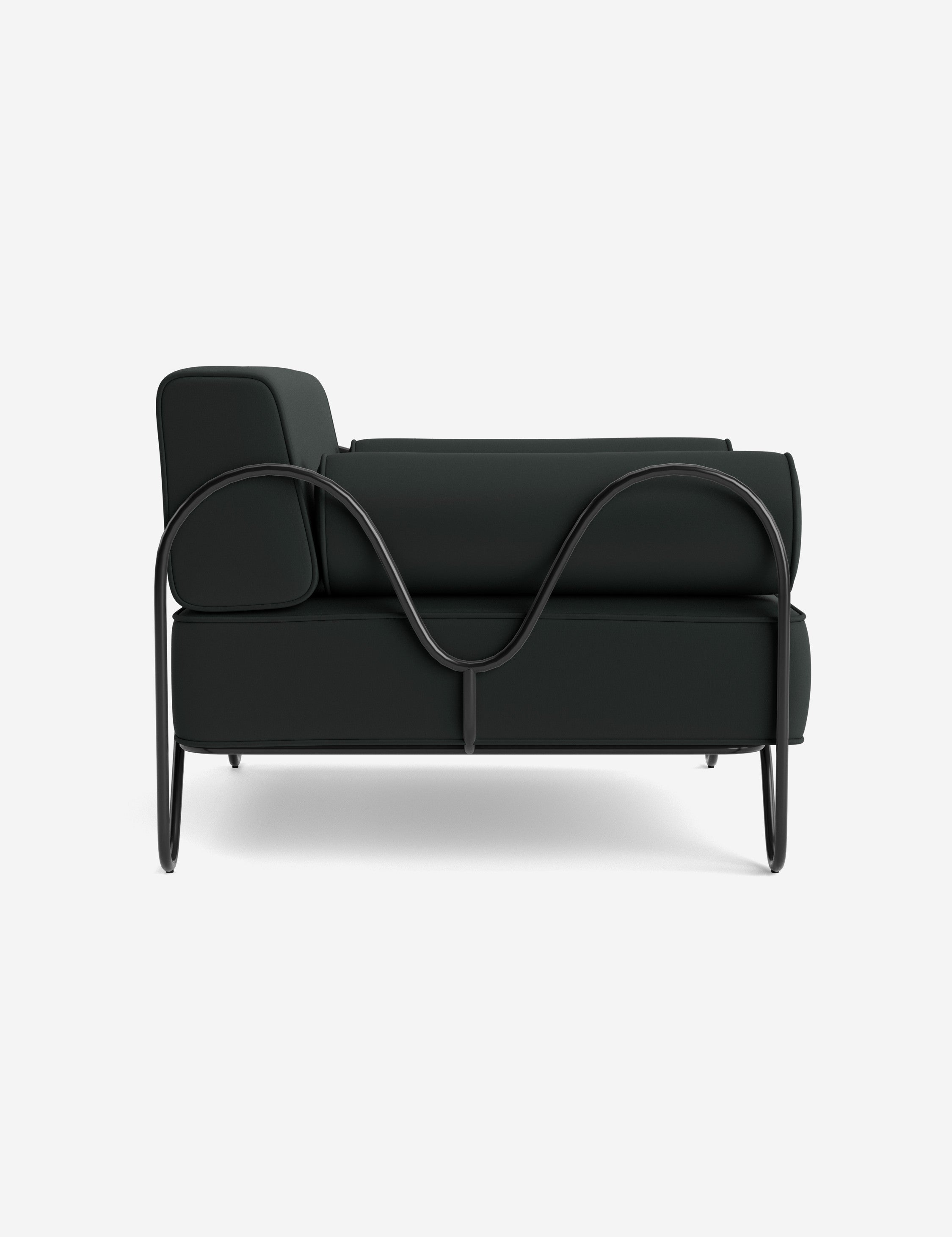 Lulu and Georgia Peggy Outdoor Accent Chair Cushion by Sarah Sherman Samuel - view 72