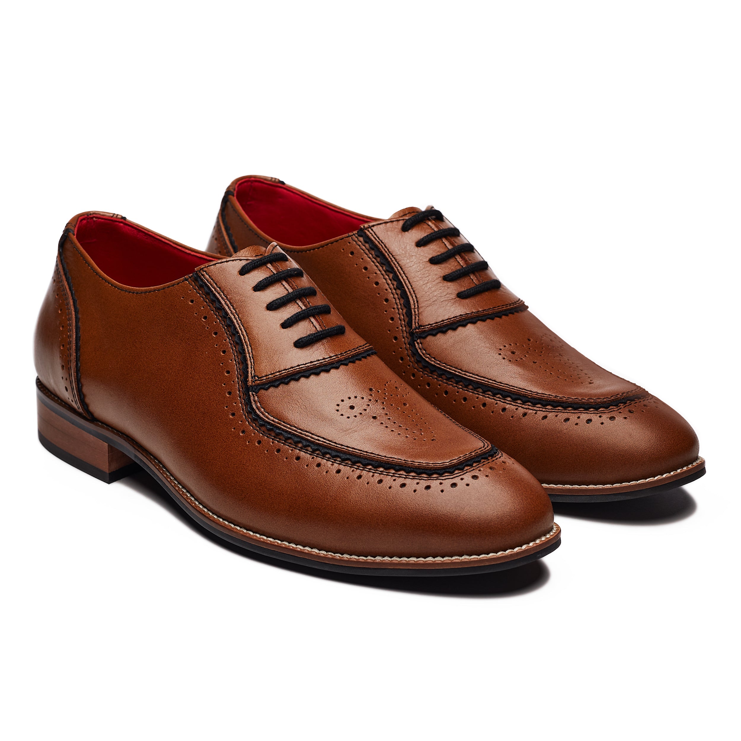 Banjaaran Studio Maharaja Brogues Men – Cedar