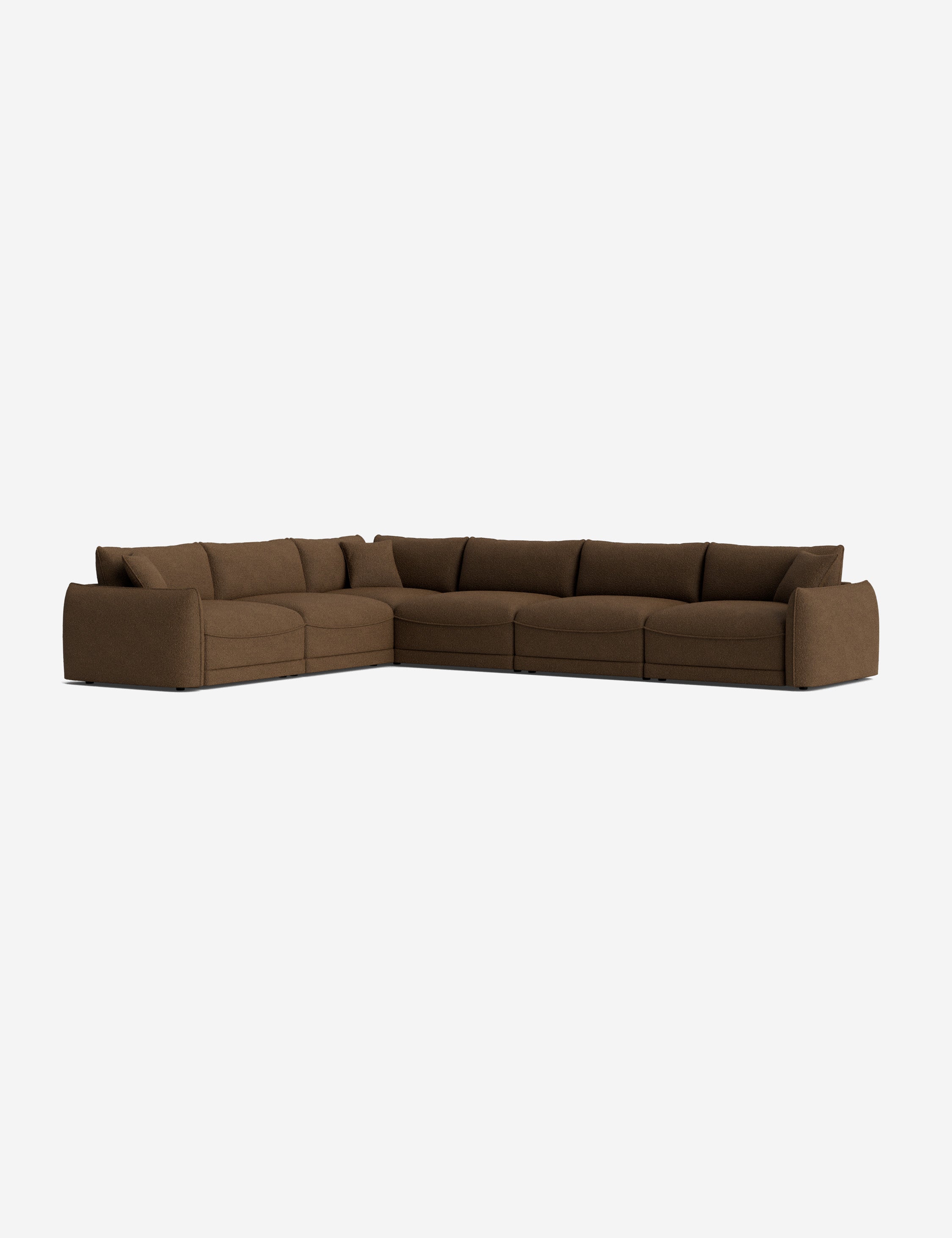 Lulu and Georgia Balmer Modular Corner Sectional Sofa - view 4