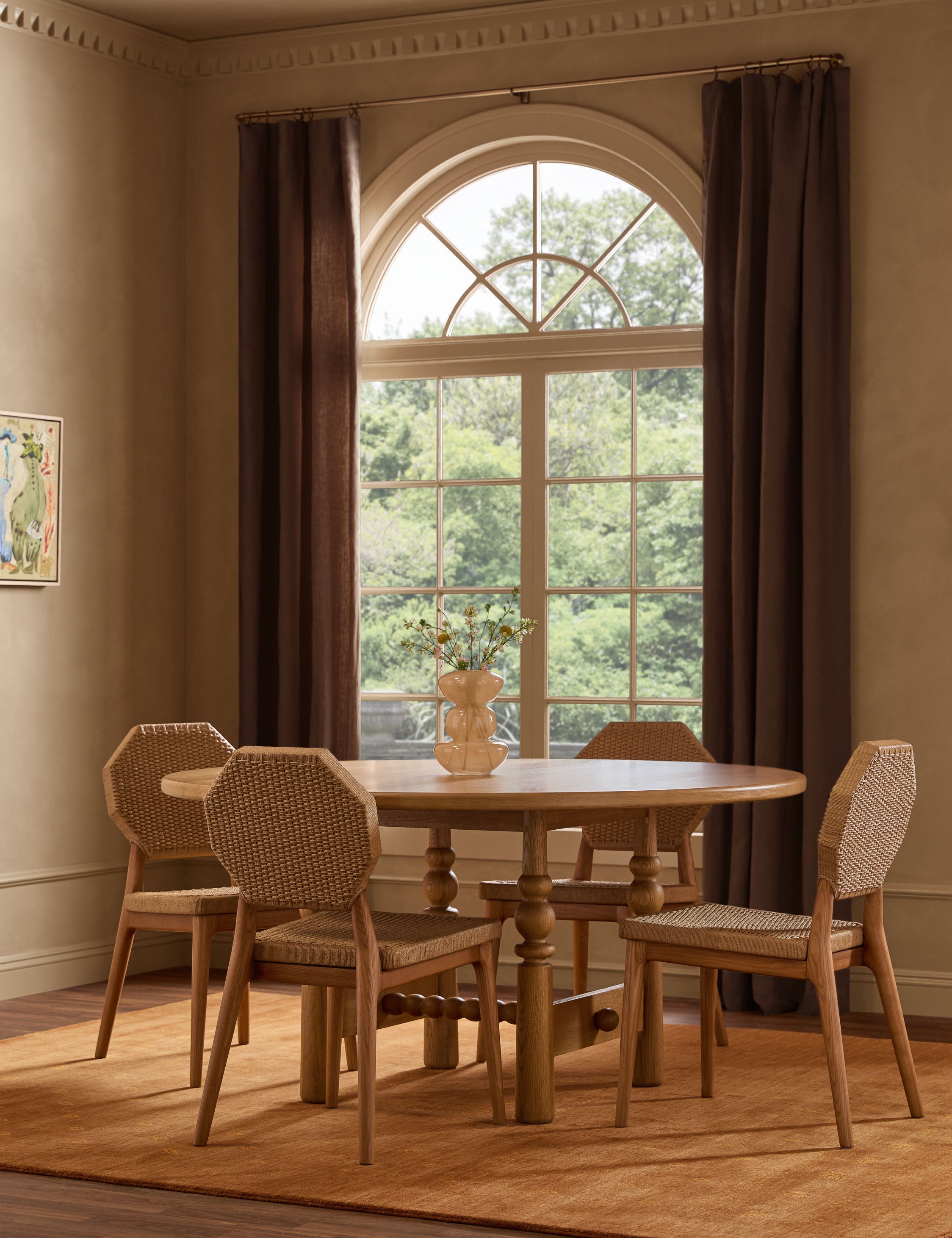 Lulu and Georgia Damia Dining Chair – Natural Weave - view 2