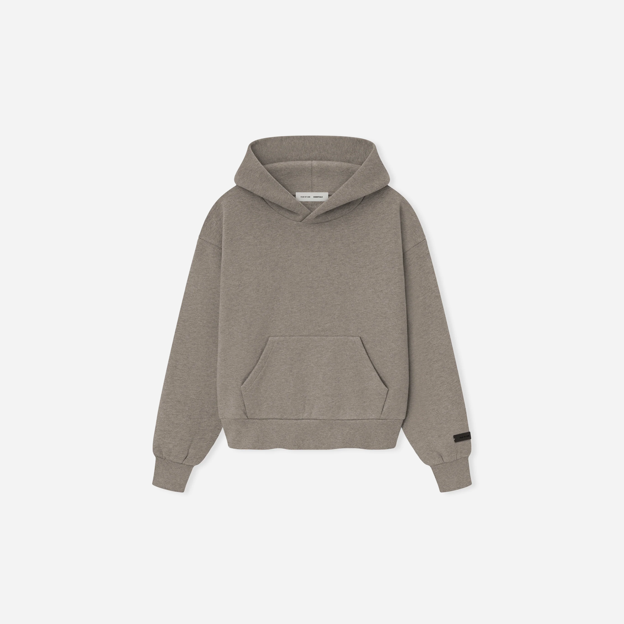 Fear Of God Essentials SS25 Womens Classic Fleece Hoodie- Homestead Heather