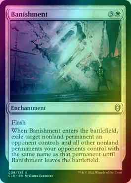Banishment 8 commander – Magic Banishment [8] [Commander Legends: Battle for Baldur's Gate] [Foil]