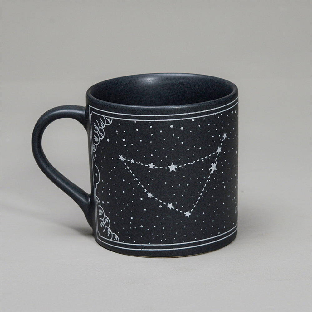 ALMIRO TREE Black - Ceramic Sunsign Theme Coffee Mug Capricon (350ml) - view 2