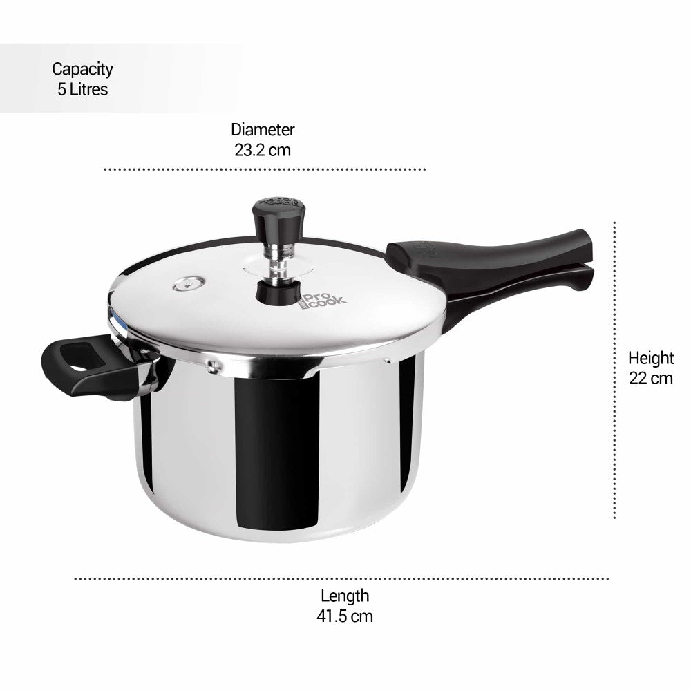 Stainless Steel Pressure Cooker Outer Lid (Milton Procook) - view 12