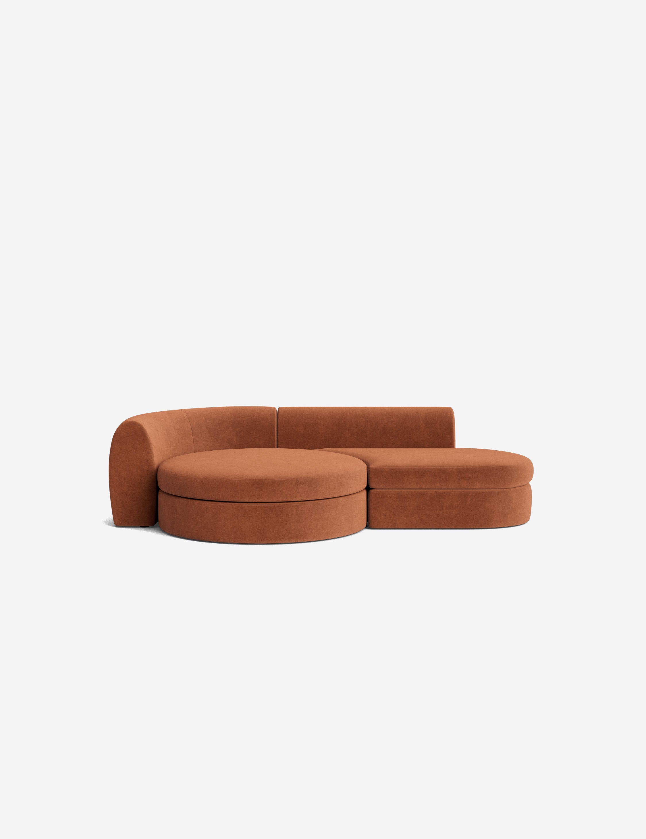 Lulu and Georgia Buckley Modular Chaise Sectional Sofa - view 38