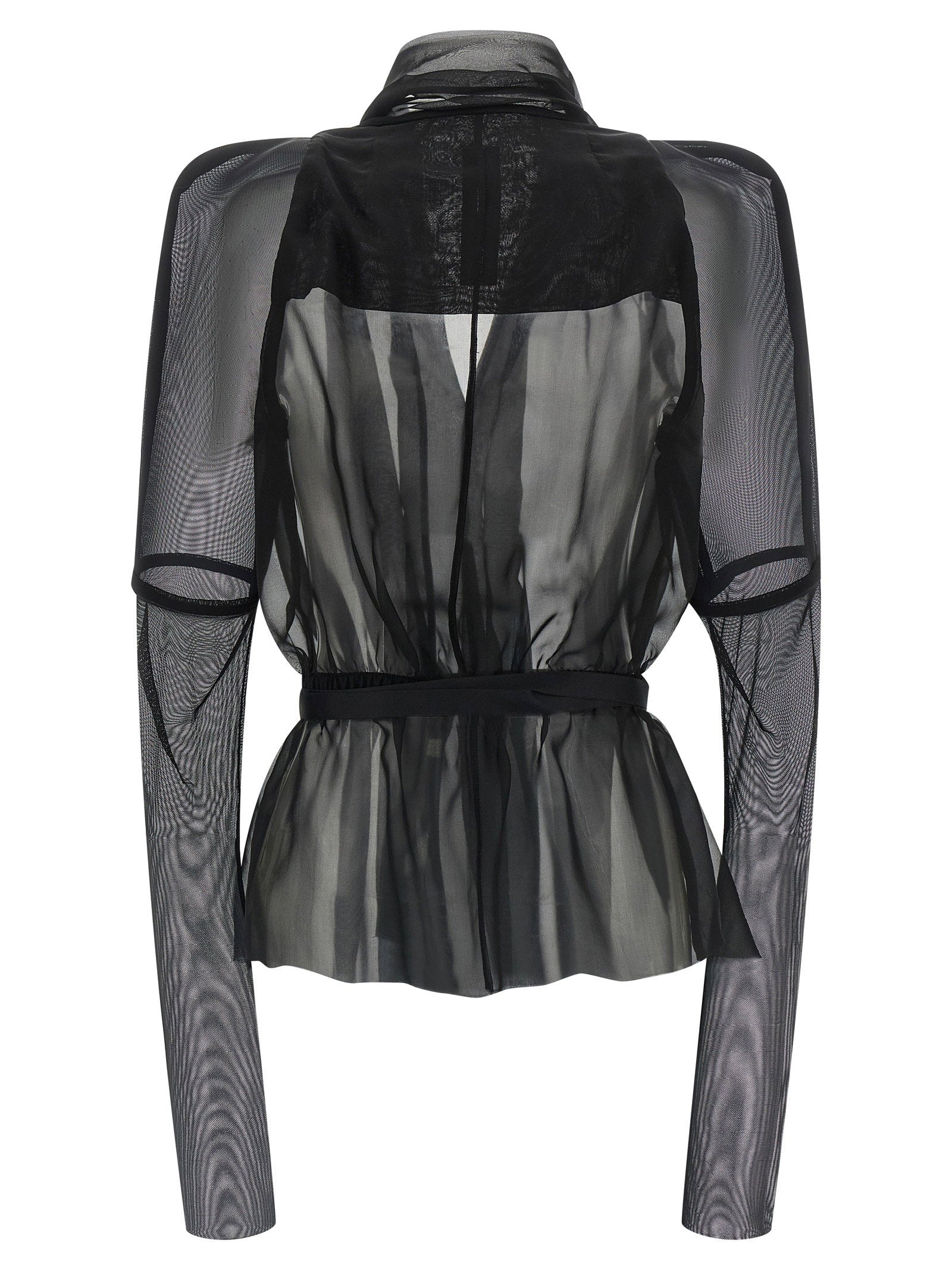 Rick Owens Combo Metro Jacket – 100% silk - view 2