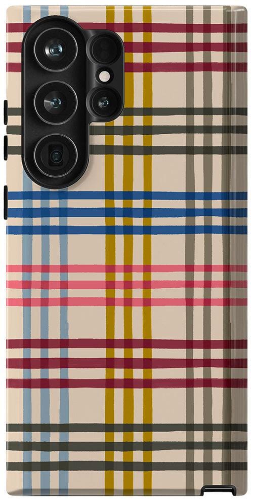 Casetry Colorful Plaid | Kitty and Vibe Holiday Case - view 28