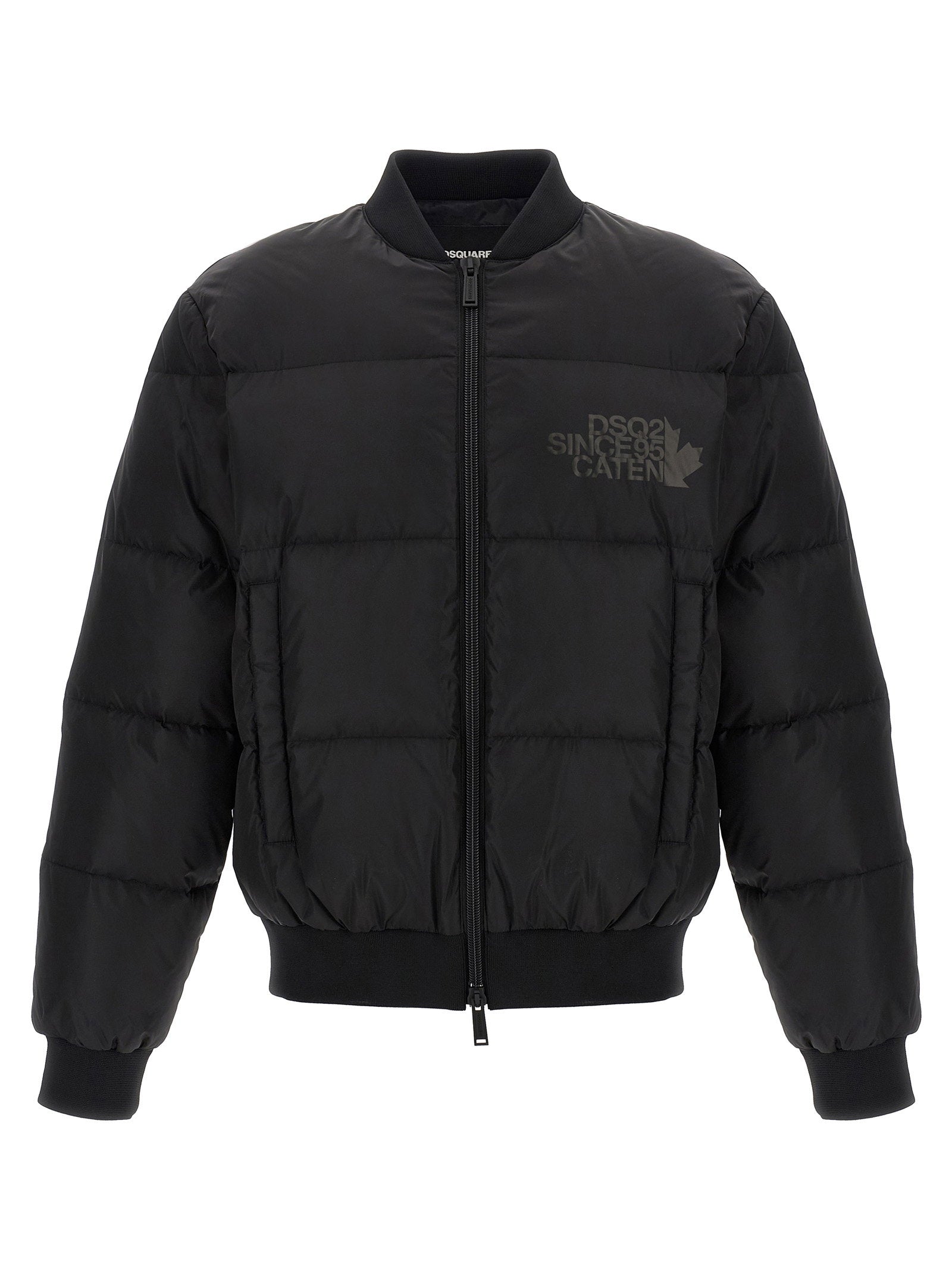 Dsquared2 Padded Bomber Jacket – 100% polyamide