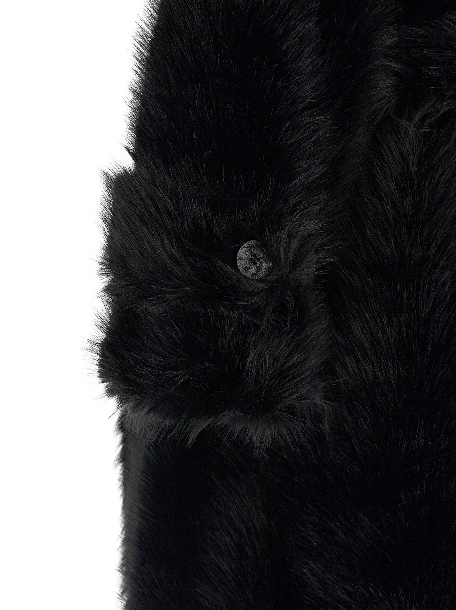 B&B Couture Jackie Eco-fur Trench Coat – 100% polyester - view 4