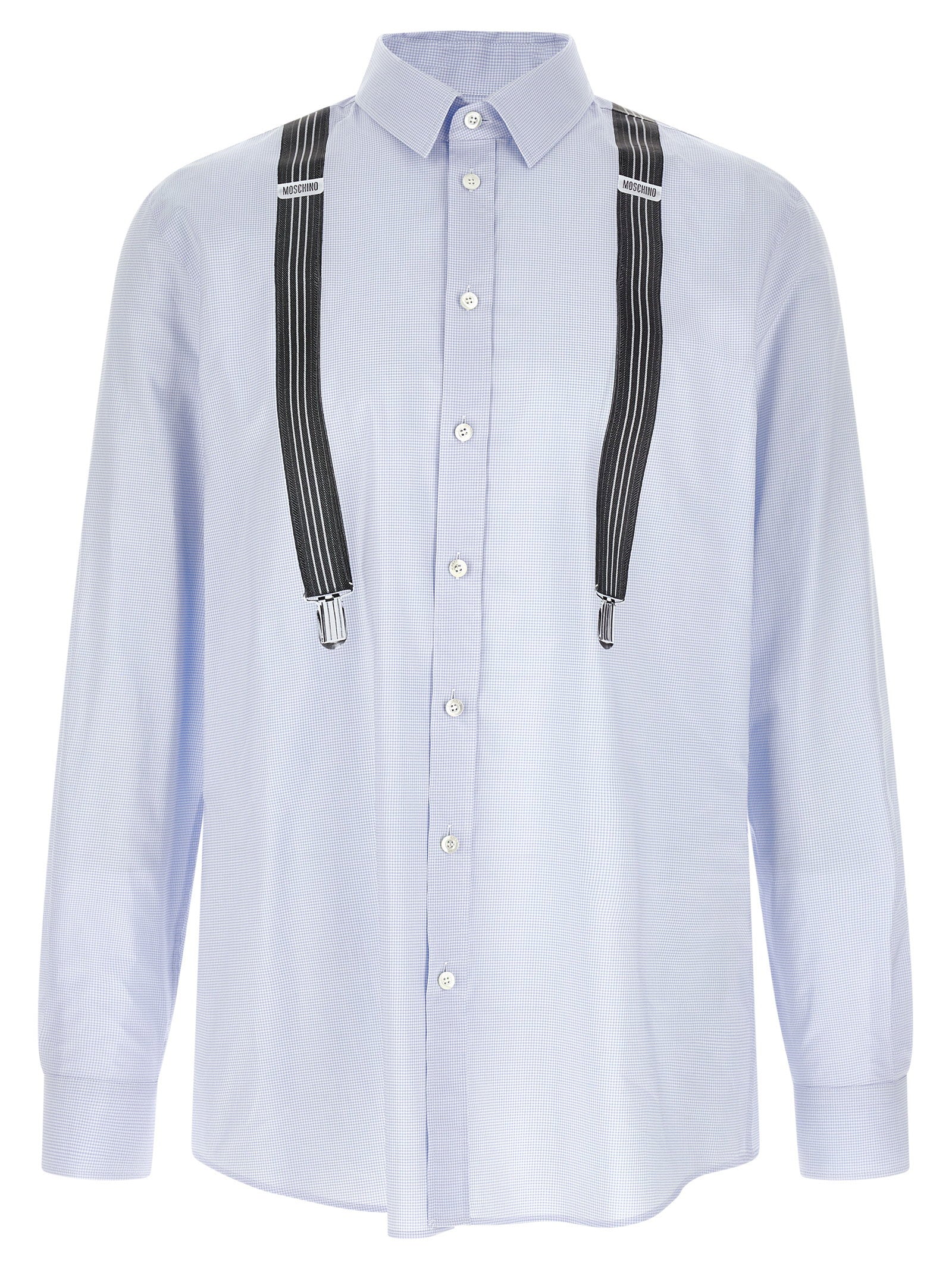 Moschino Trompe-lœil Print Shirt – 100% cotton