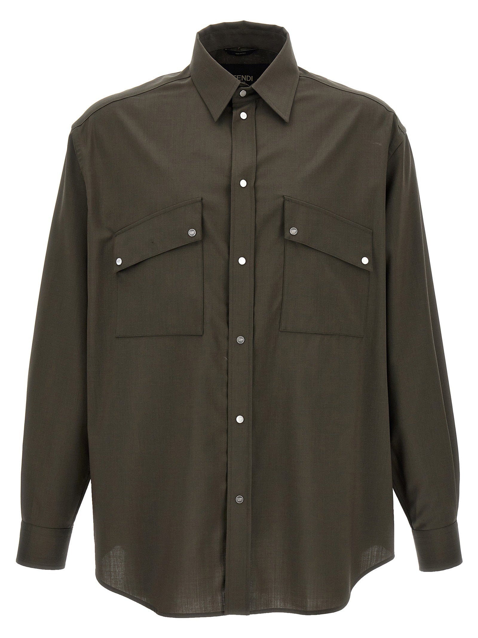 Fendi Wool Shirt – 100% wool