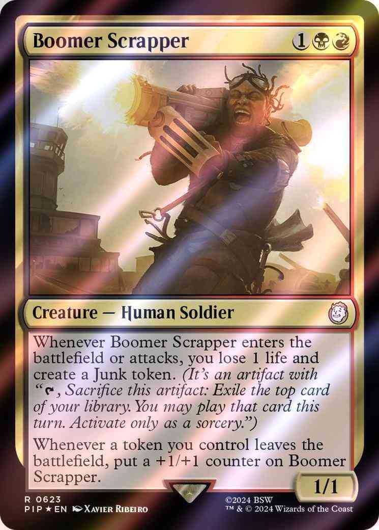 Boomer scrapper 623 – Magic Boomer Scrapper [623] [Fallout] [Surge Foil]