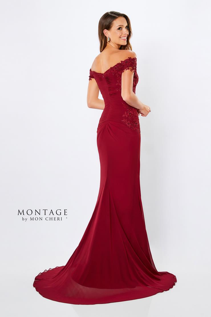 Montage 221964 Lace Applique Long Formal Dress - view 2