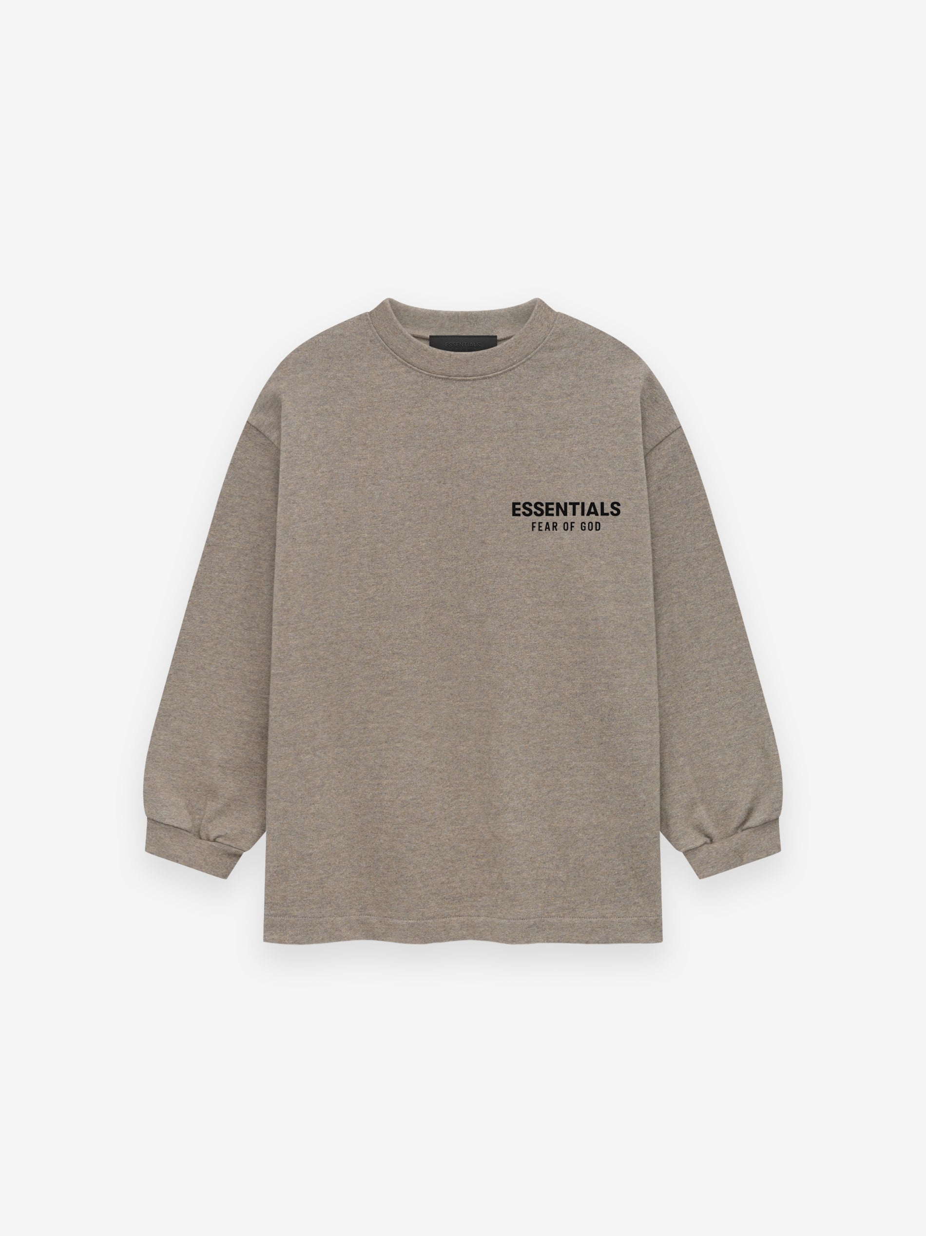 ESSENTIALS Kid's Jersey Long Sleeve Tee – Heather Gray
