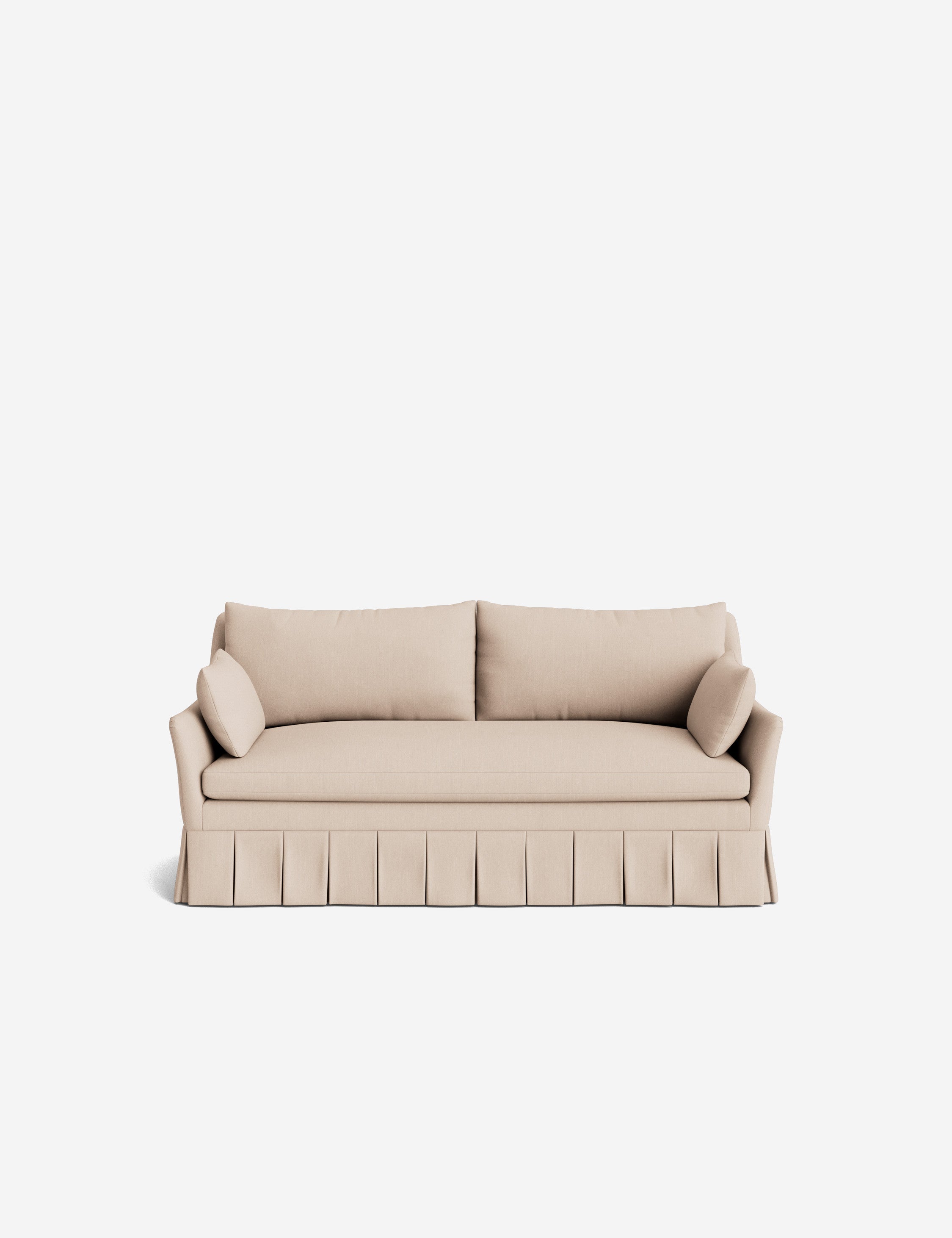 Lulu and Georgia Portola Pleated Sofa - view 121