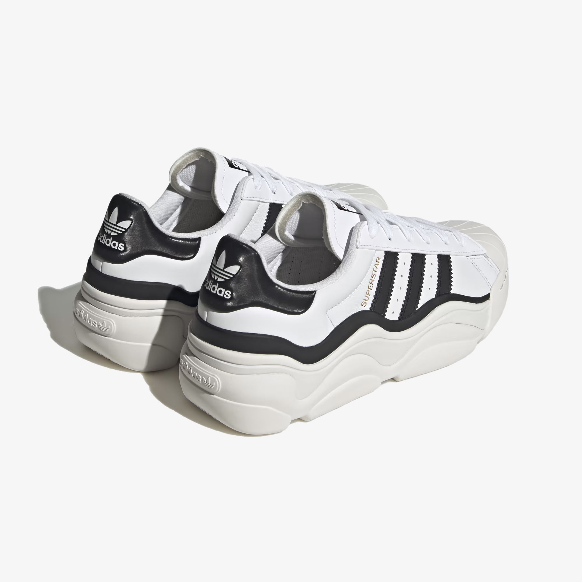 Adidas Originals | SUPERSTAR { WHITE/BLACK - view 2