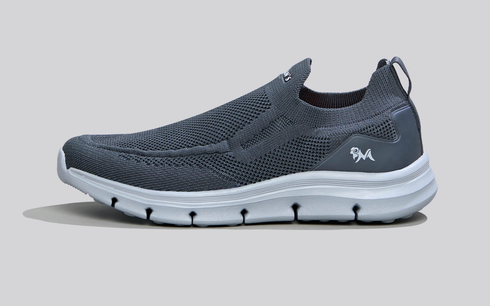 Neeman's Breathe Ease Slip Ons : Grey