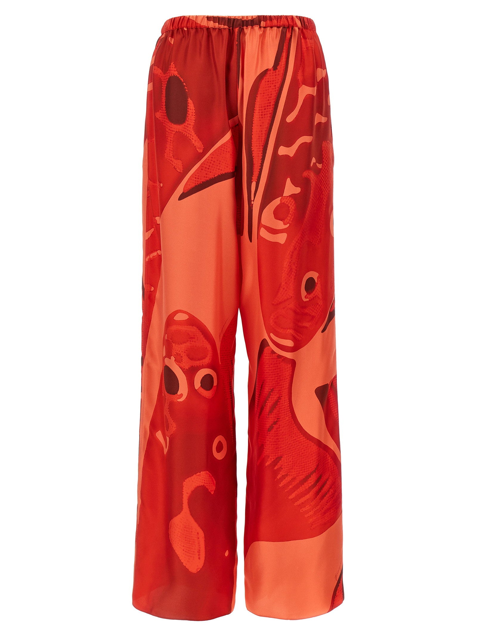 Ferragamo Palazzo Silk Pants – 100% silk - view 2
