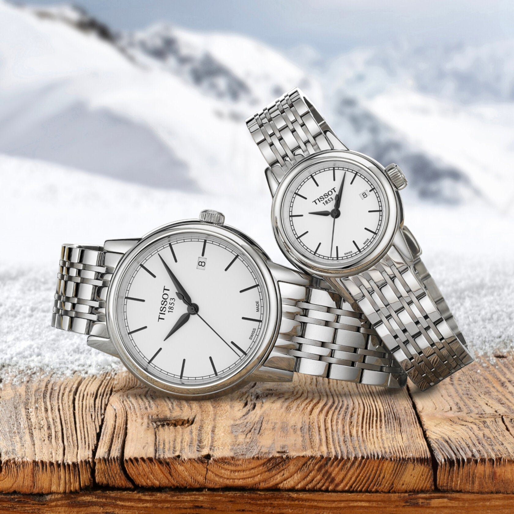 Tissot T-Classic White Dial Women 29.5mm - view 2
