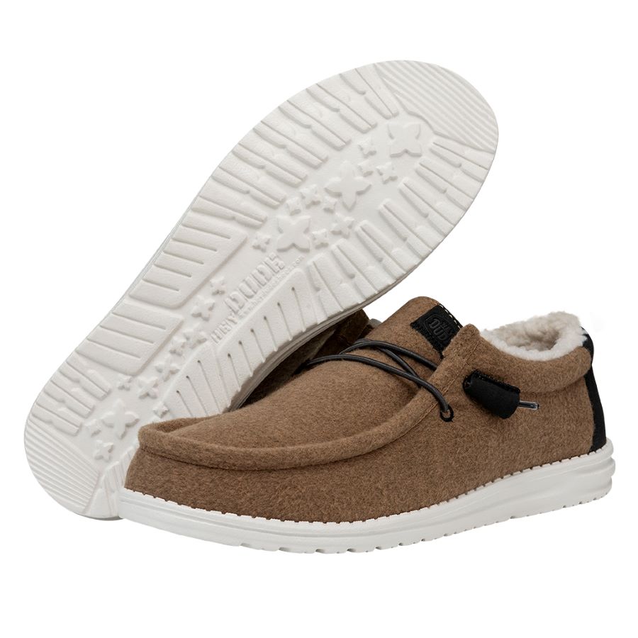 HEYDUDE shoes Wally Warmth - Brown – Men's - view 3