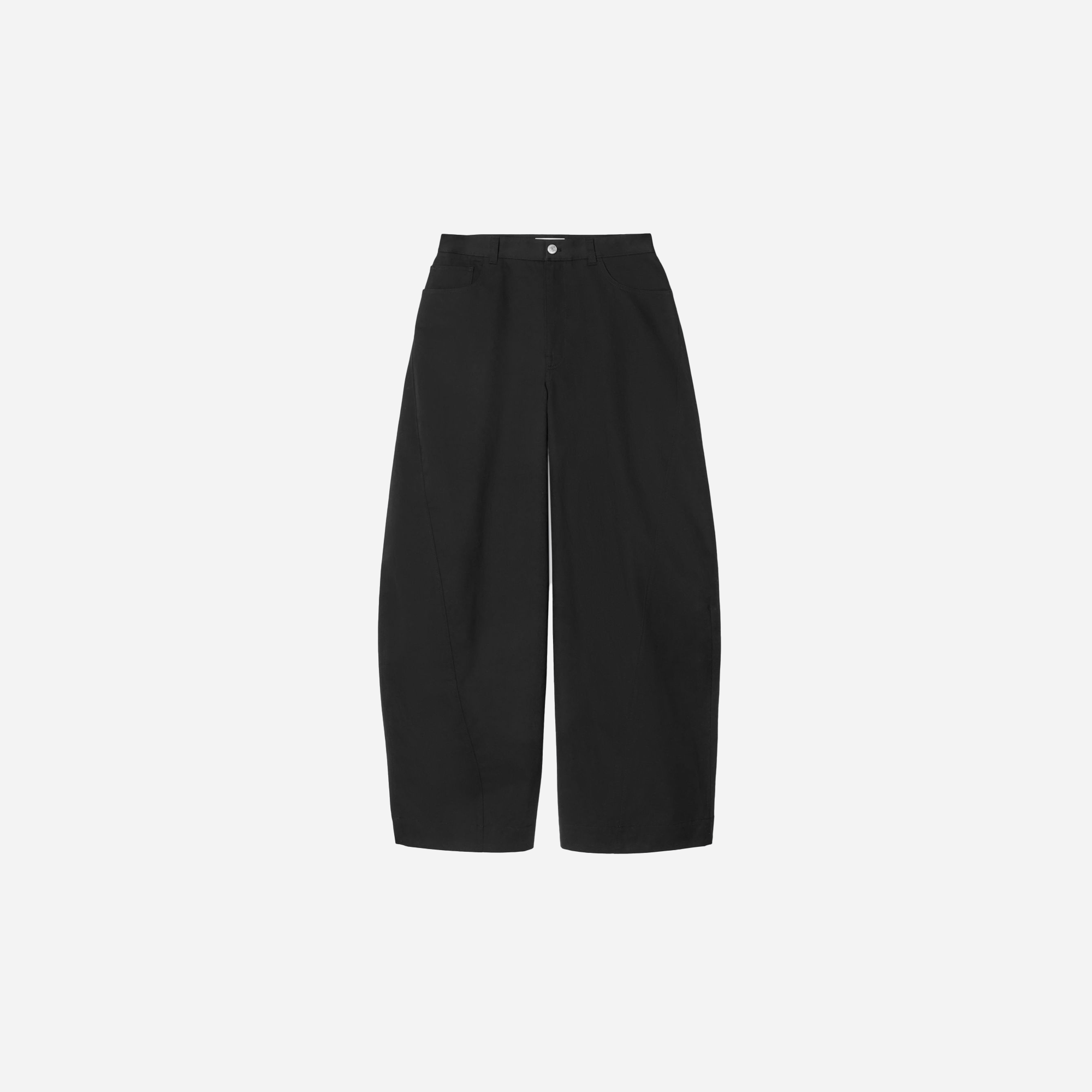 Cos Deconstructed Cotton Barrel-Leg Pants