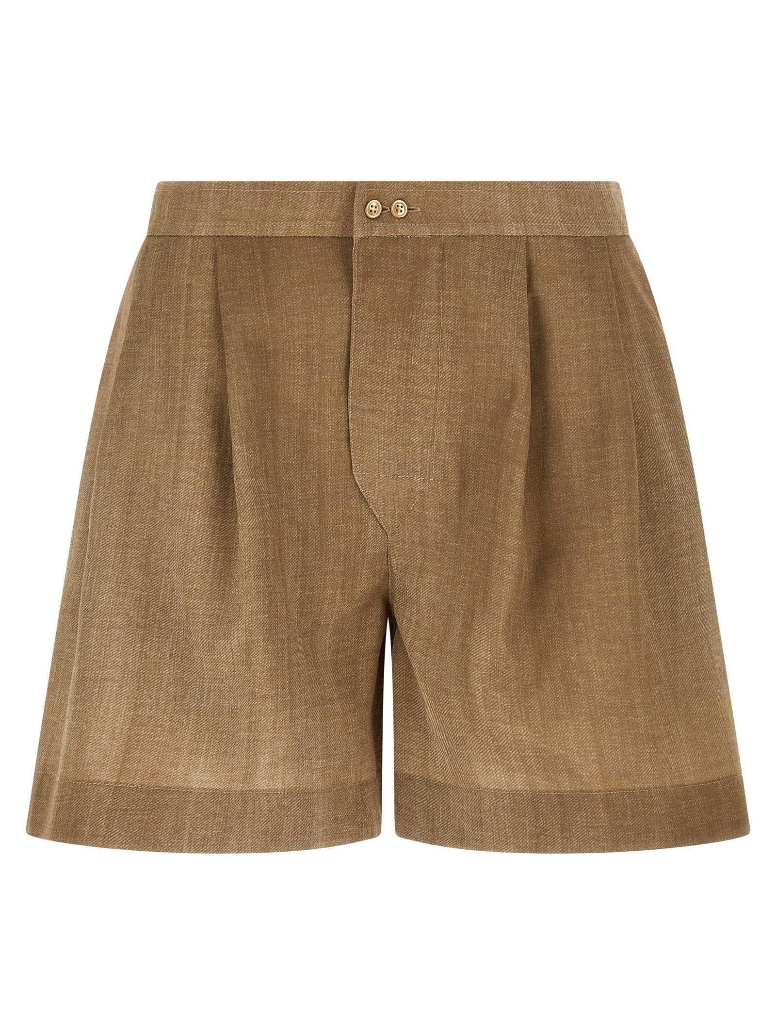 Ermanno Scervino Marocain Shorts – 100% polyester