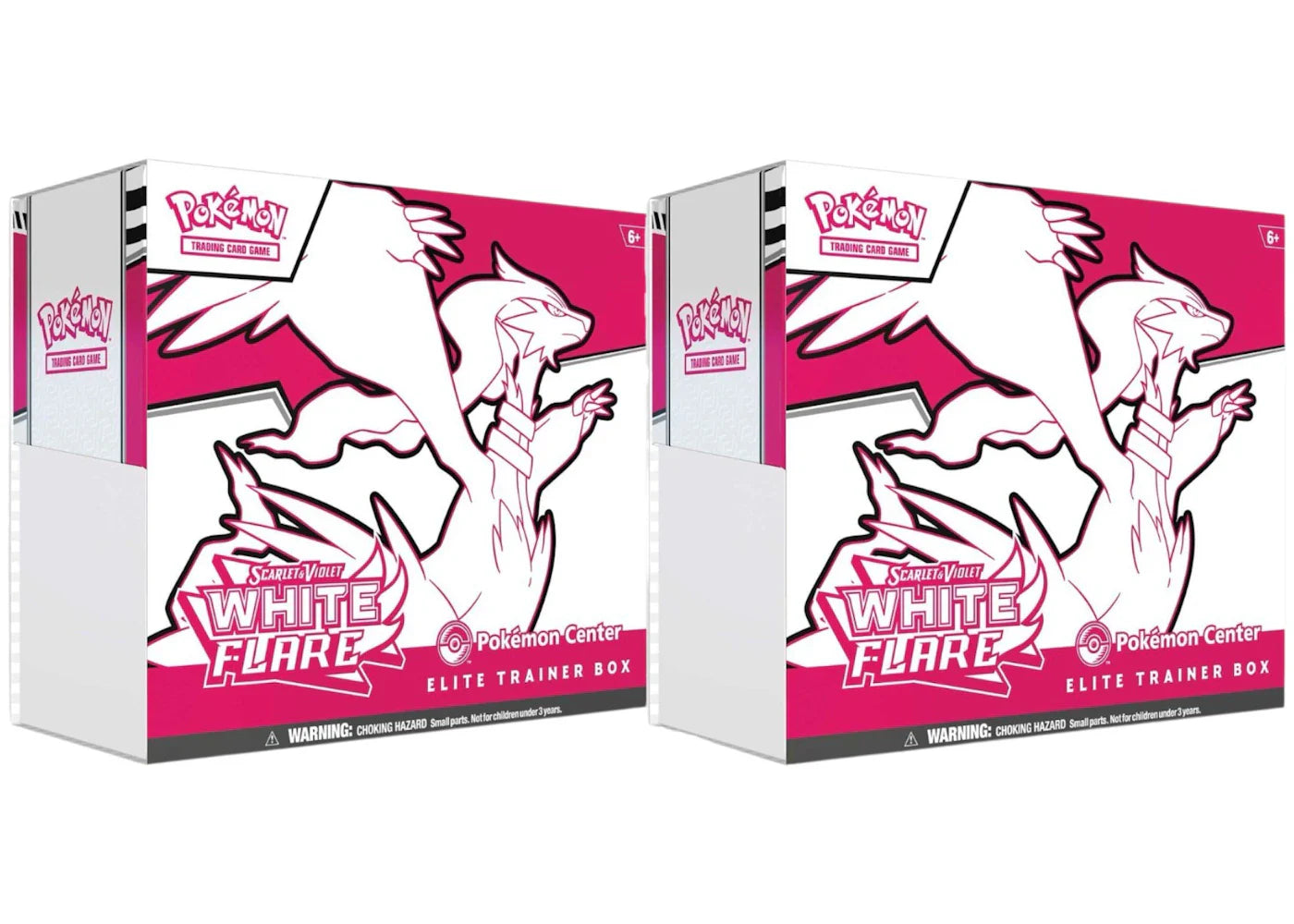 Scarlet violet white – 2025 Pokémon Scarlet & Violet White Flare Pokemon Center Elite Trainer Box 2x Lot