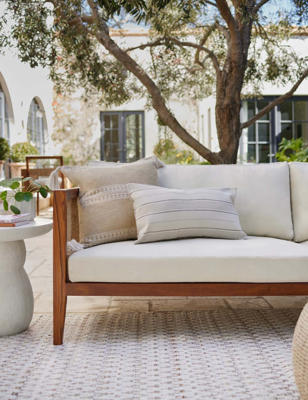 Lulu and Georgia Whitehaven Indoor / Outdoor Pillow - view 3