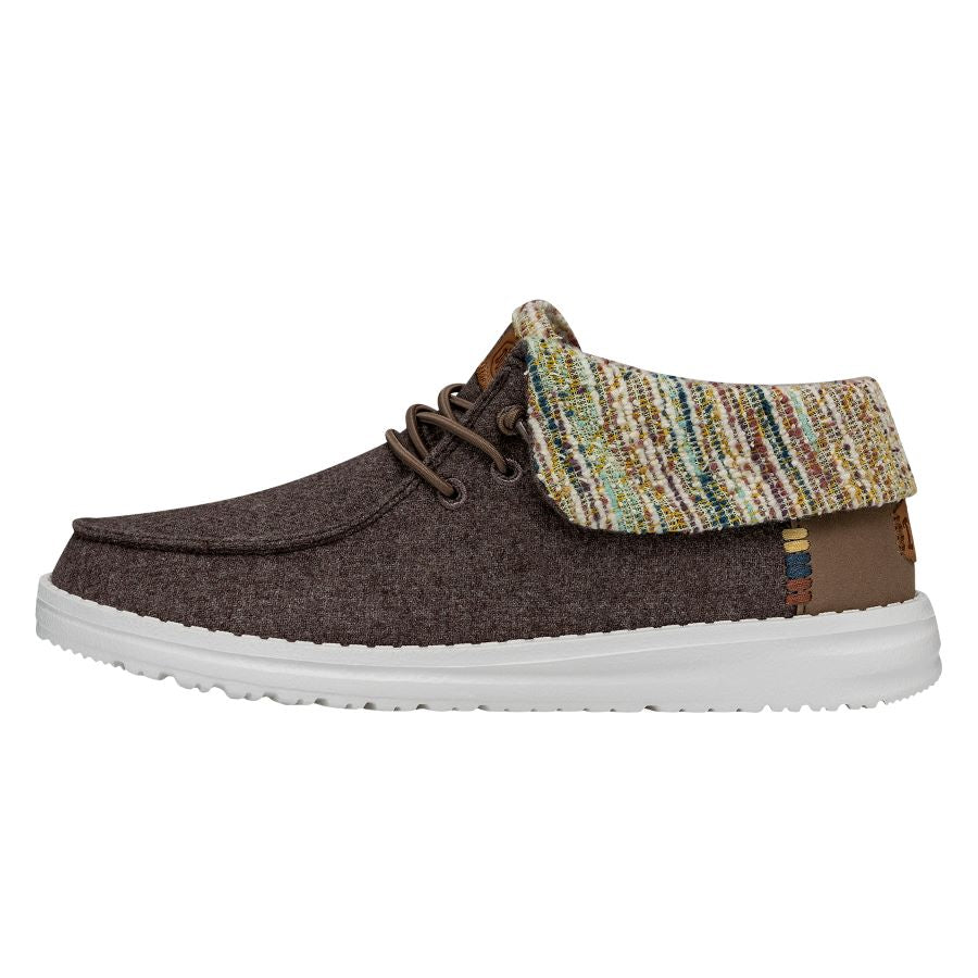 HEYDUDE shoes Wendy Fold Baja Boot - Brown – Women's