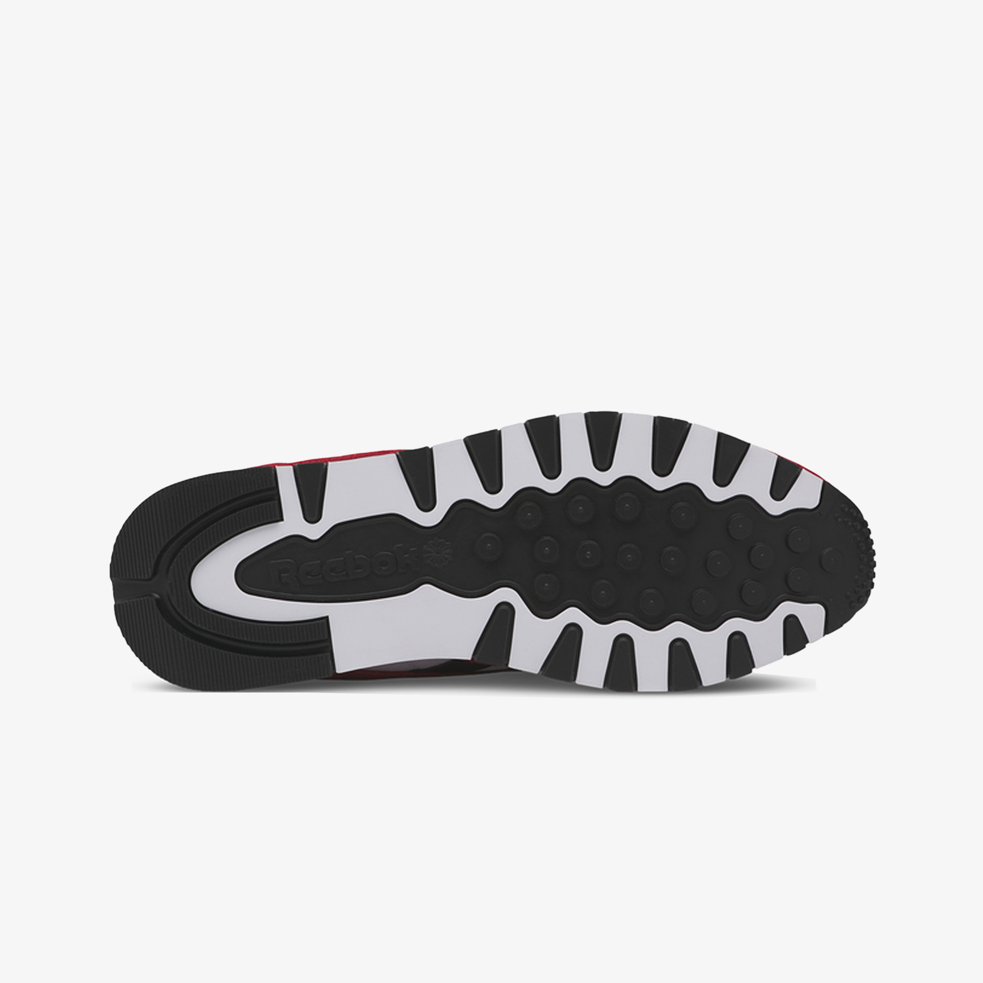 Reebok | CLASSIC LEATHER { RED/CARBON BLACK/CLOUD WHITE - view 3