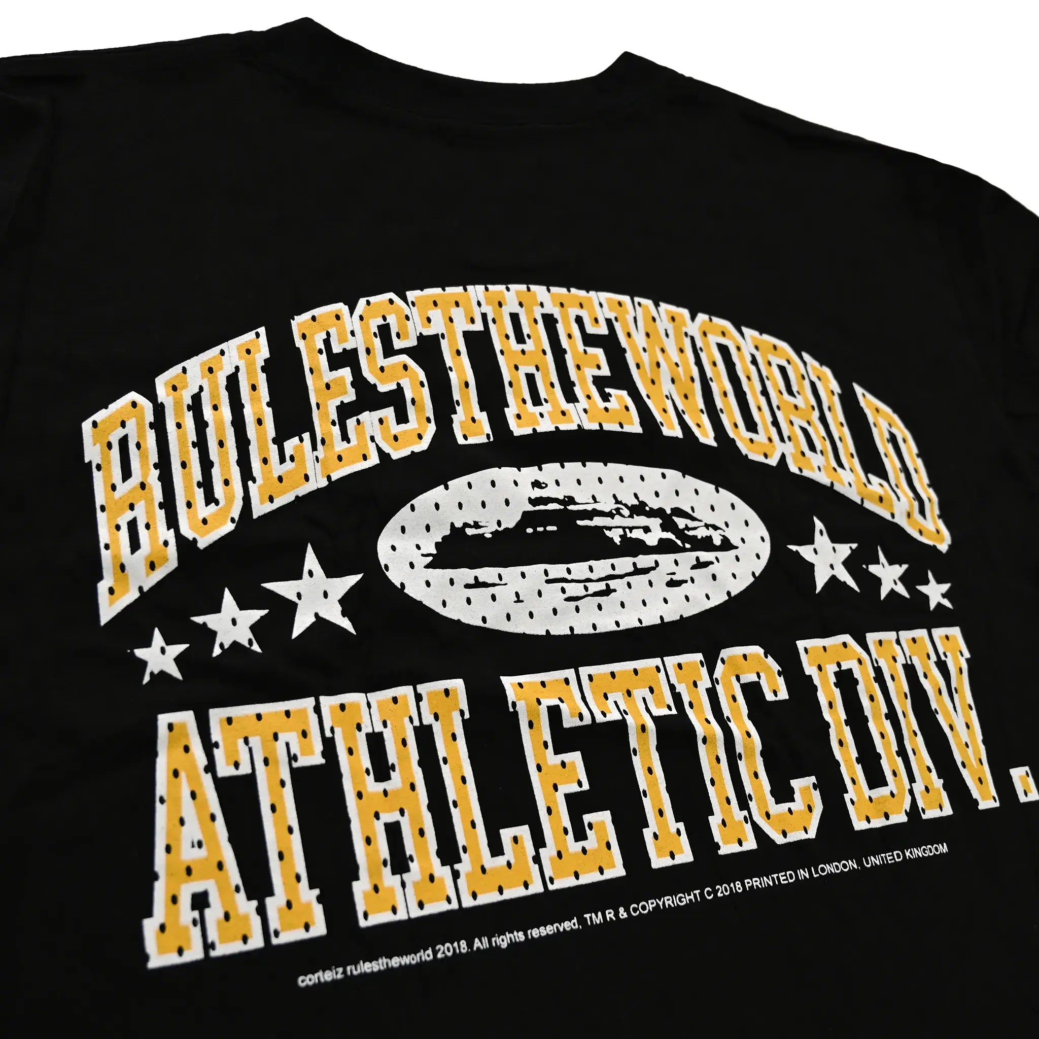 Corteiz Athletic Division Black T Shirt - view 4