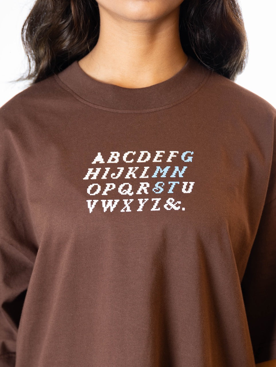 MNST GEAR Lettering In Brown - view 5