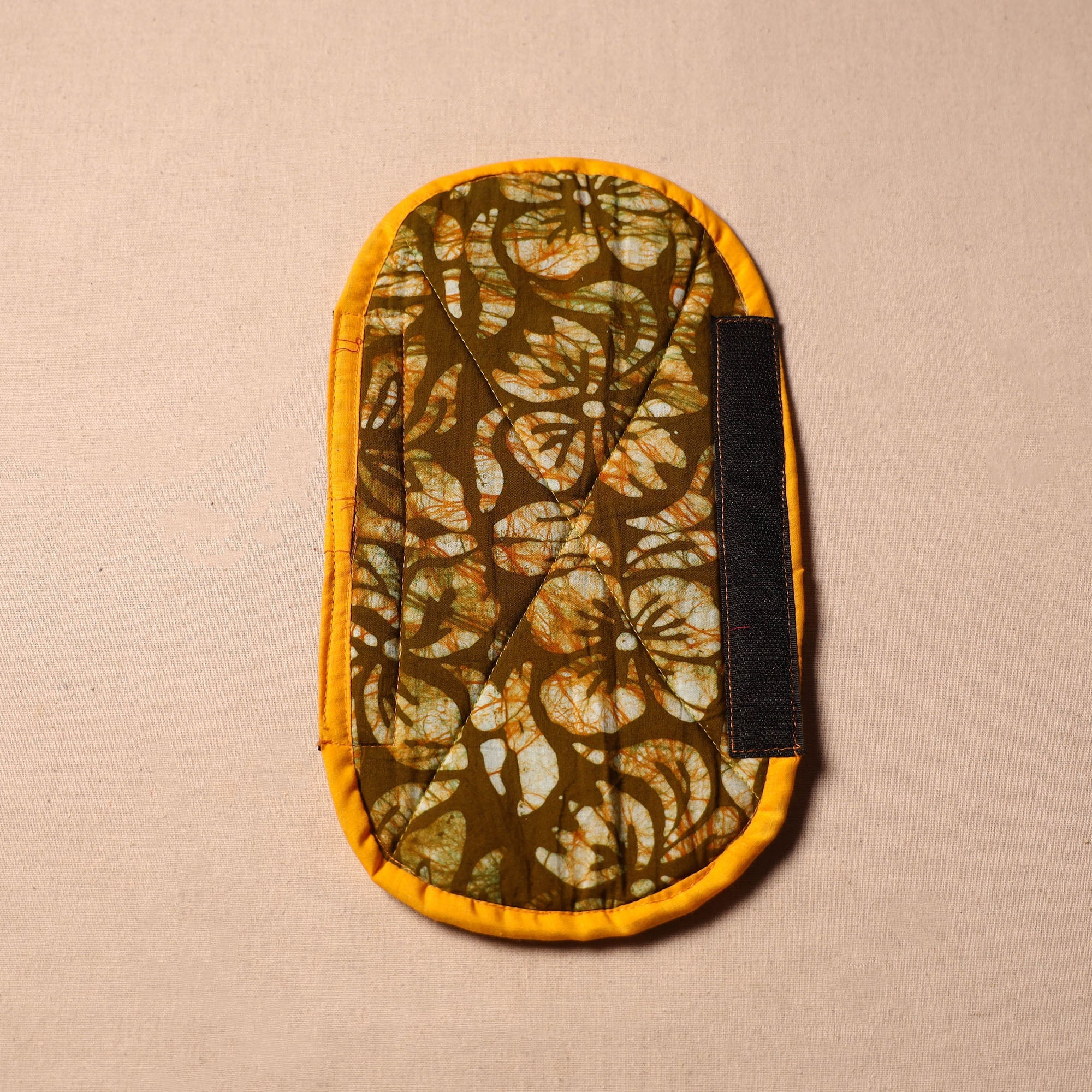 JALPARI Brown - Handmade Cotton Fridge Handle Cover 156 - view 2