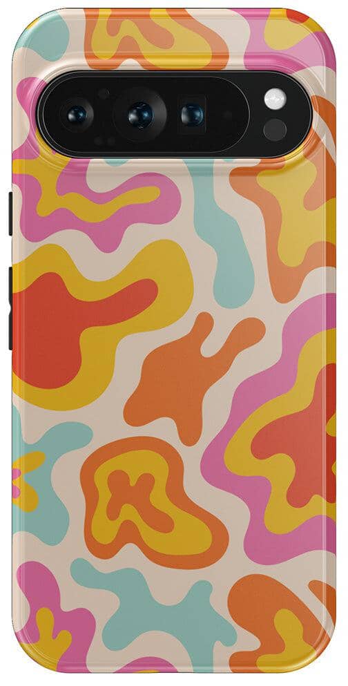 Casetry Tropical Color Splash | Abstract Retro Google Pixel Case - view 16