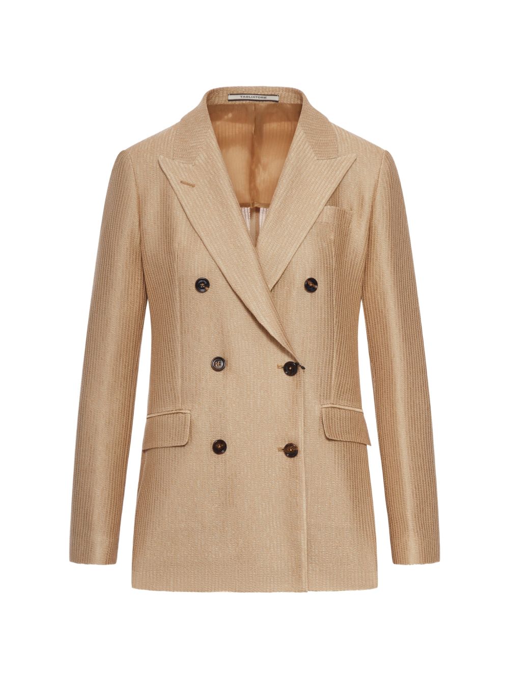 Tagliatore Cotton double-breasted jacket – Cotton 100%