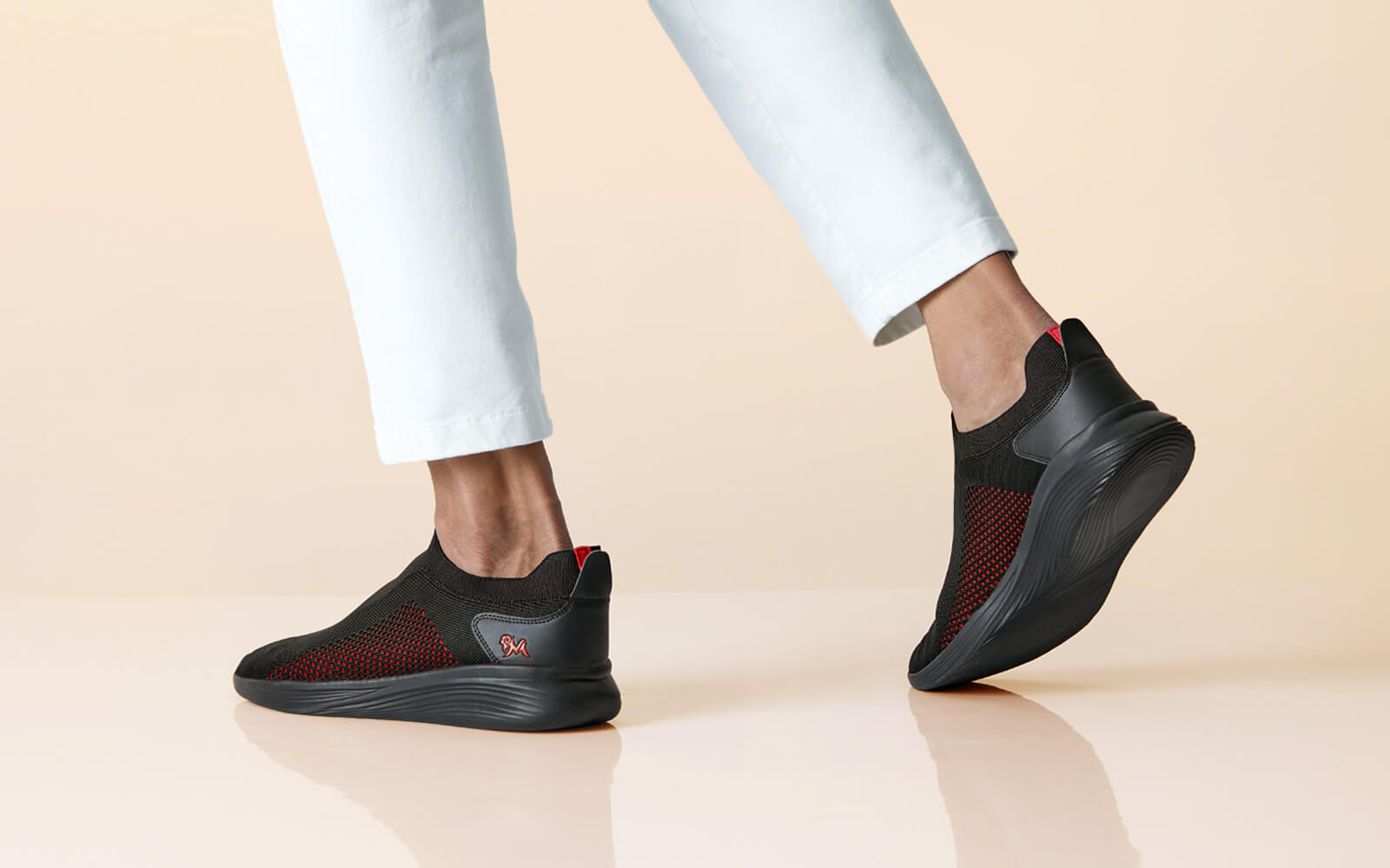 Neeman's Everyday Basic Slip Ons : Striking Lava - view 8