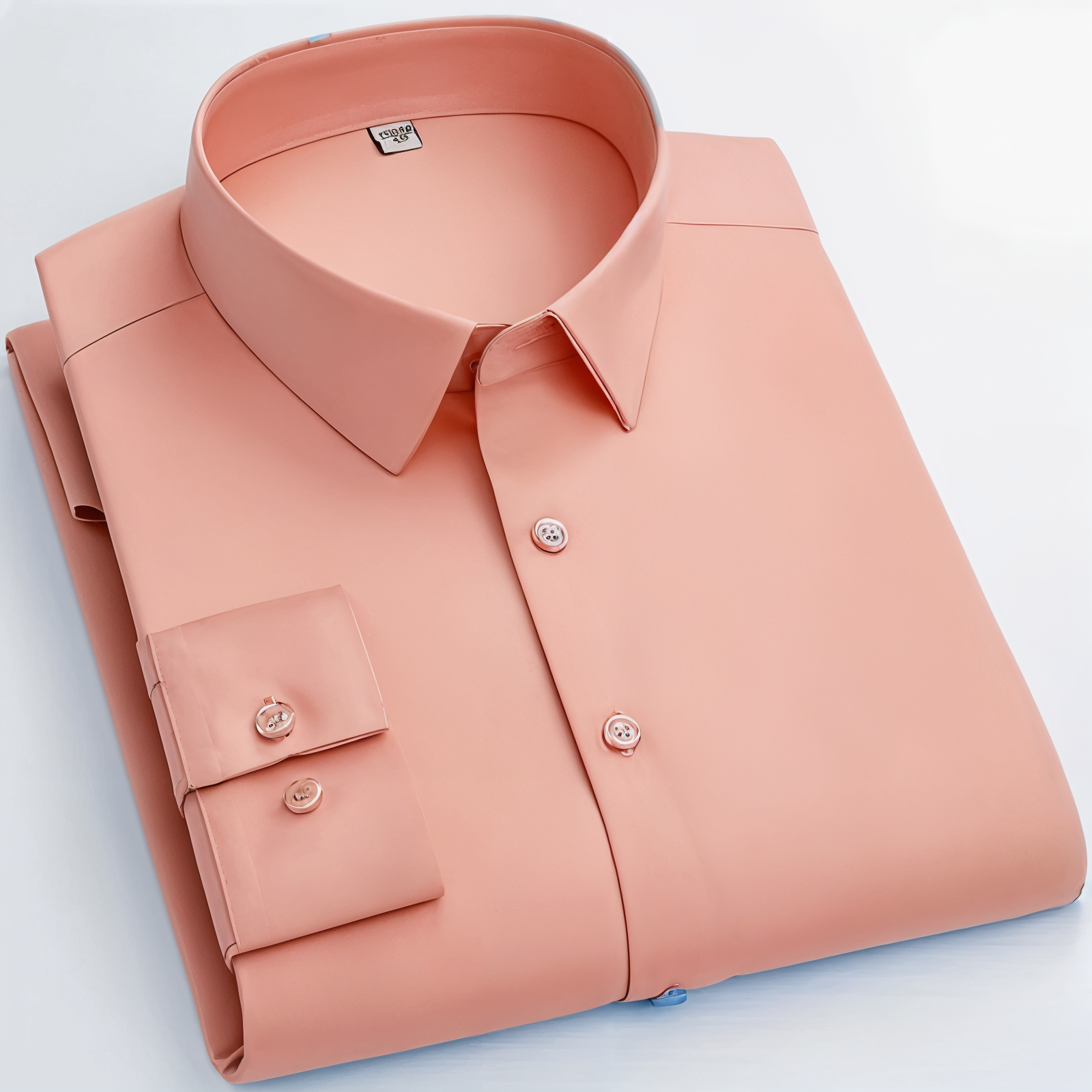 BlackTree New Cotton Blend Solid Shirts (Peech)