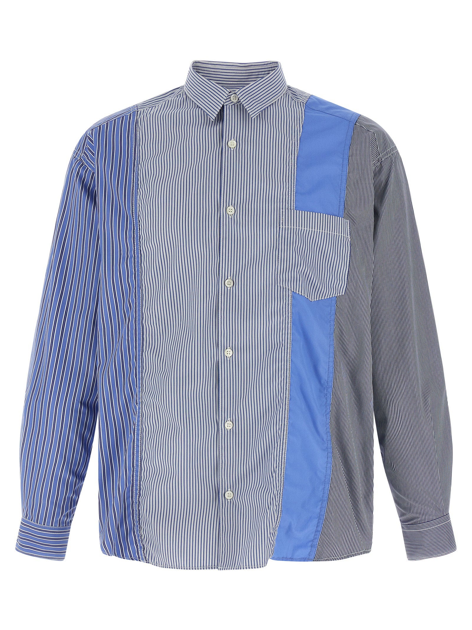 Comme Des Garҫons Homme Patchwork Shirt – 100% cotton