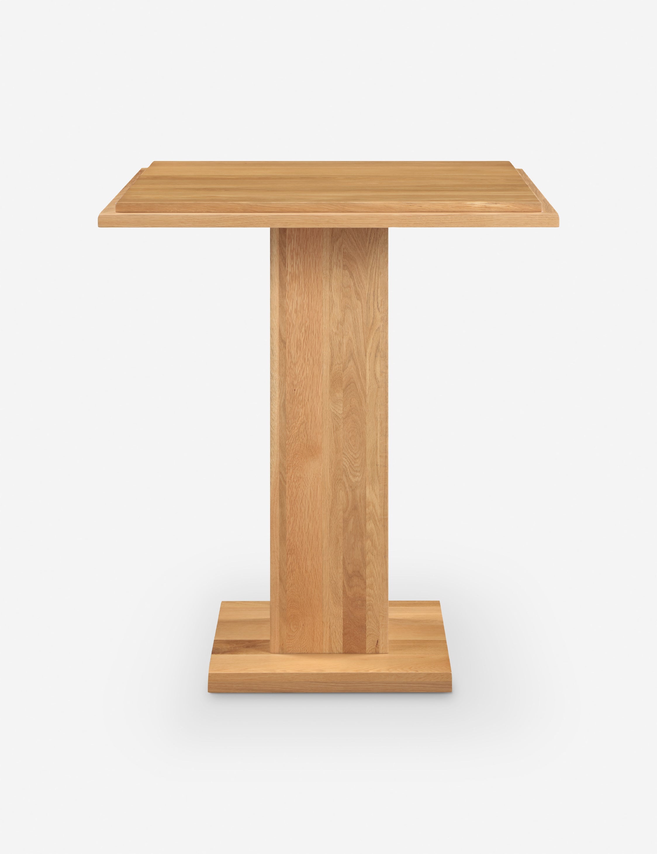 Lulu and Georgia Severo Square Bar Table – Natural
