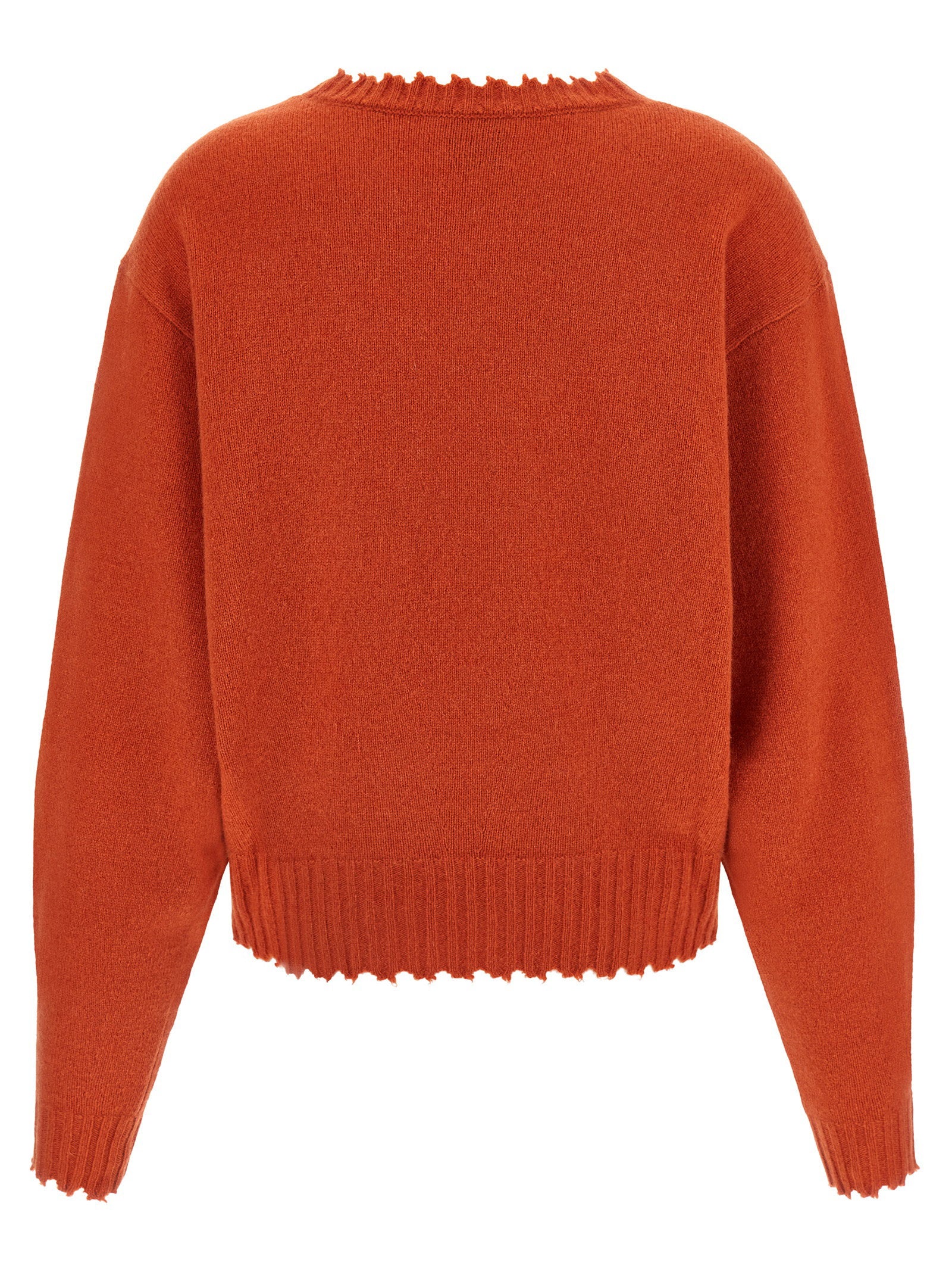 Nude Fringed Hem Sweater – 100% cashmere - view 2