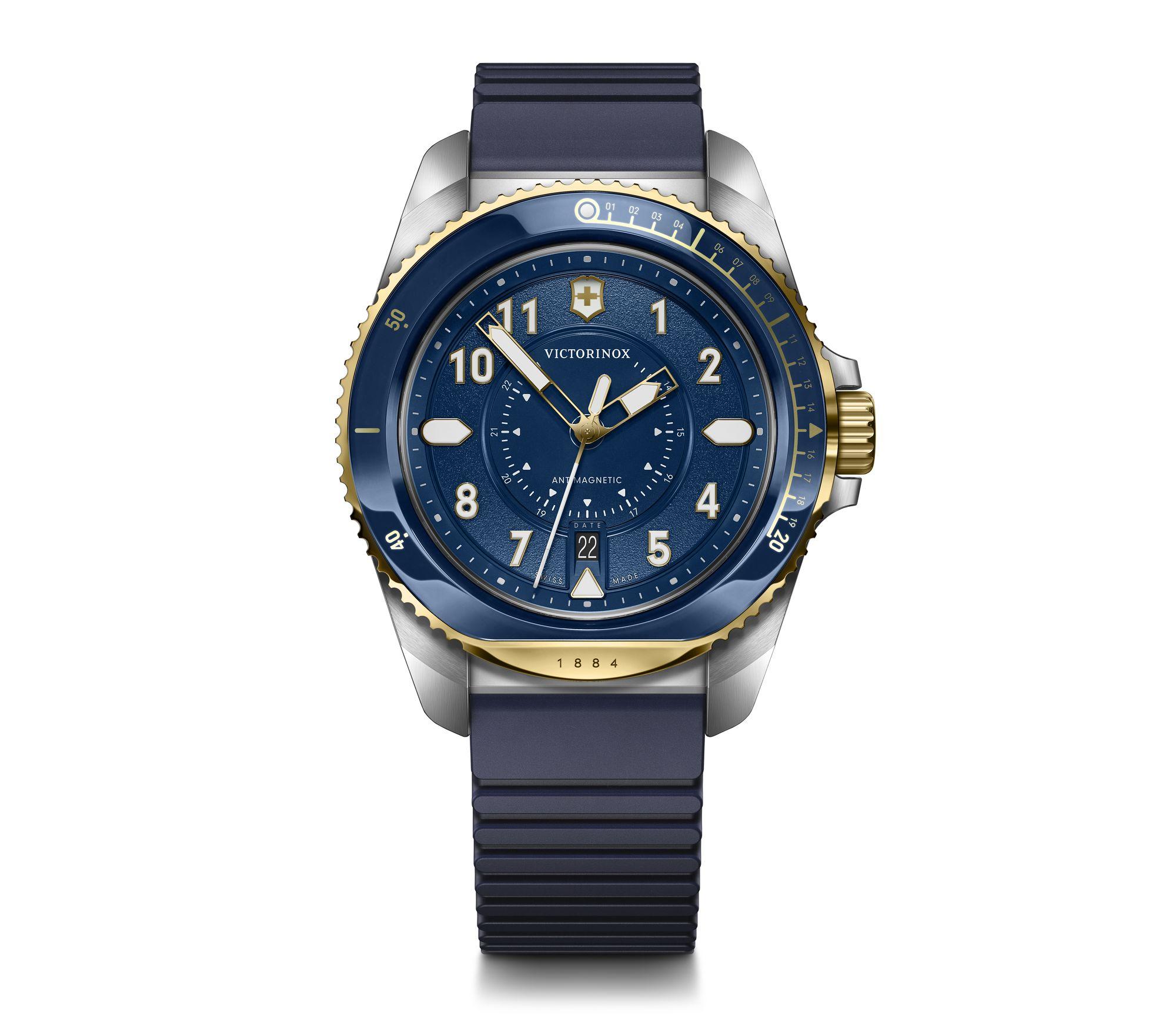 Victorinox Journey 1884 Blue Dial Men 43MM