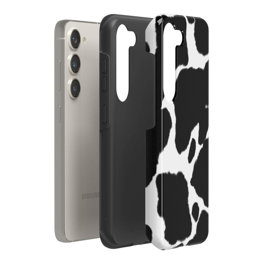 Casetry Current MOOd | Cow Print Samsung Case - view 12