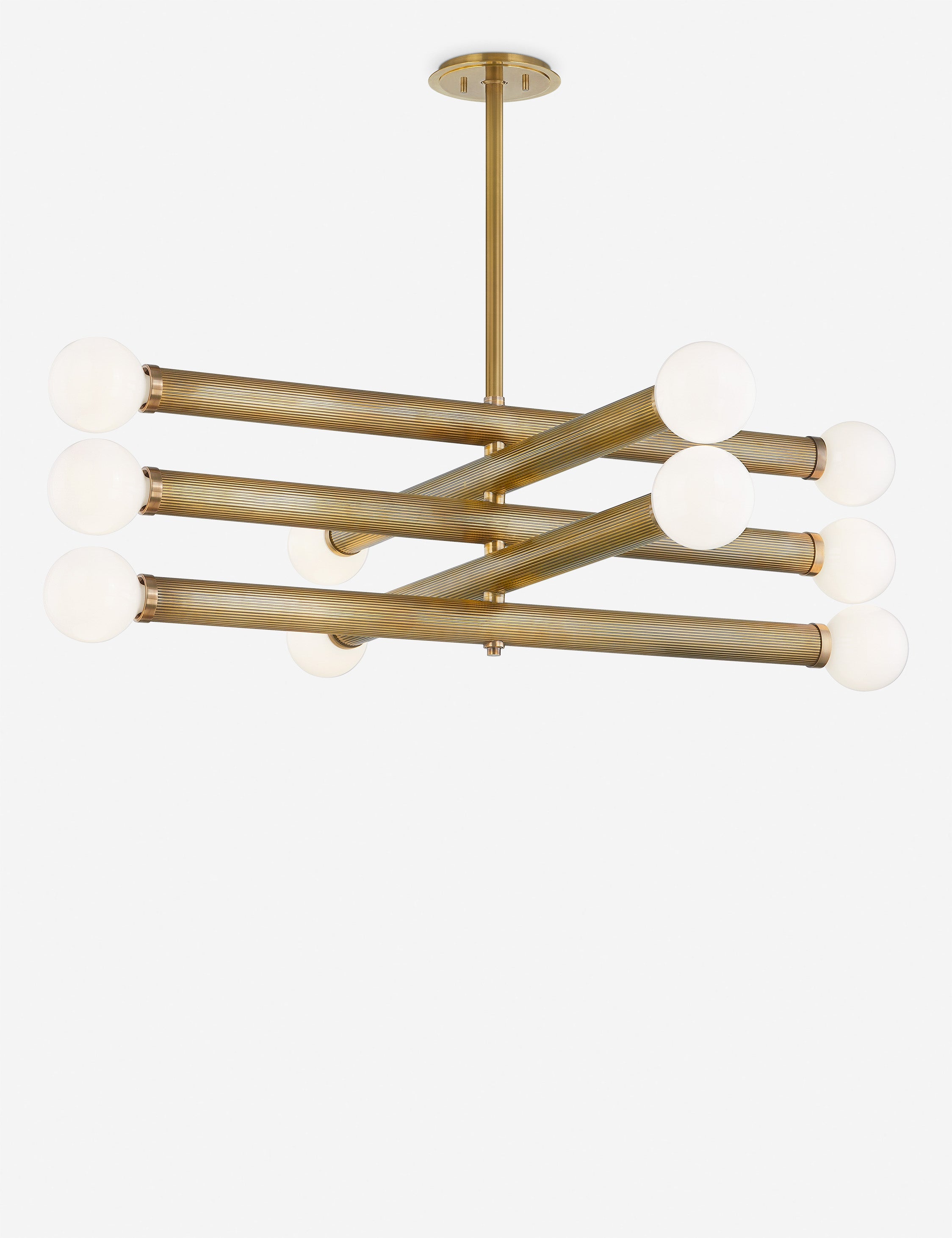 Lulu and Georgia Logi Chandelier – Brass - view 2