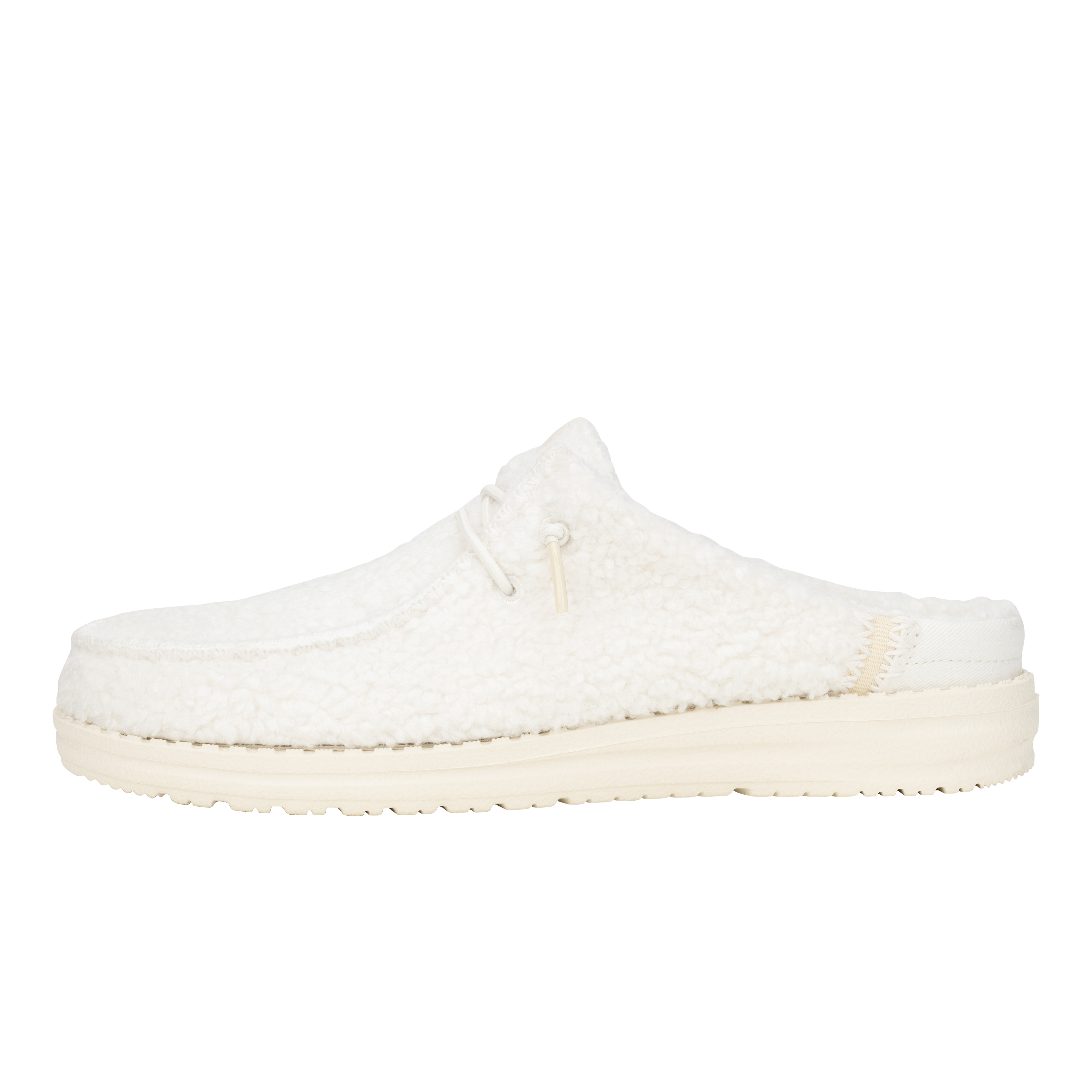 HEYDUDE shoes Wendy Slip Fleece - Irish Cream