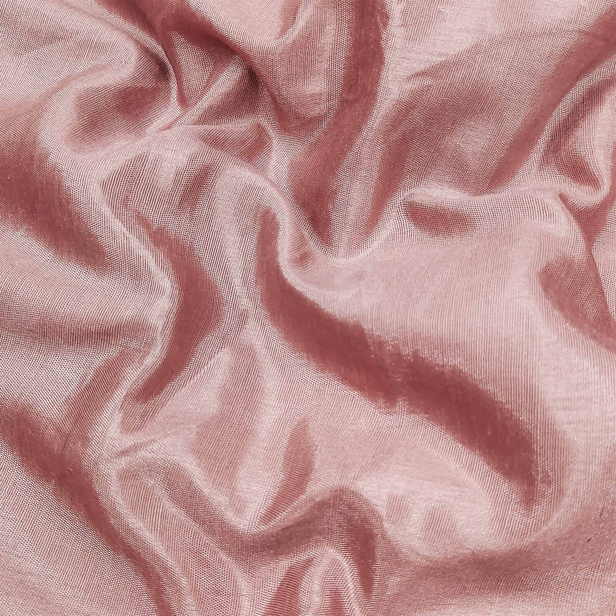 Peachmode Light Mauve Sequins Embroidered Organza Dress Material - view 4