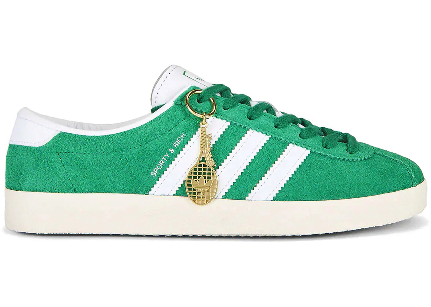 Blanc sporty rich – adidas Blanc Sporty & Rich Court Green (Women's)